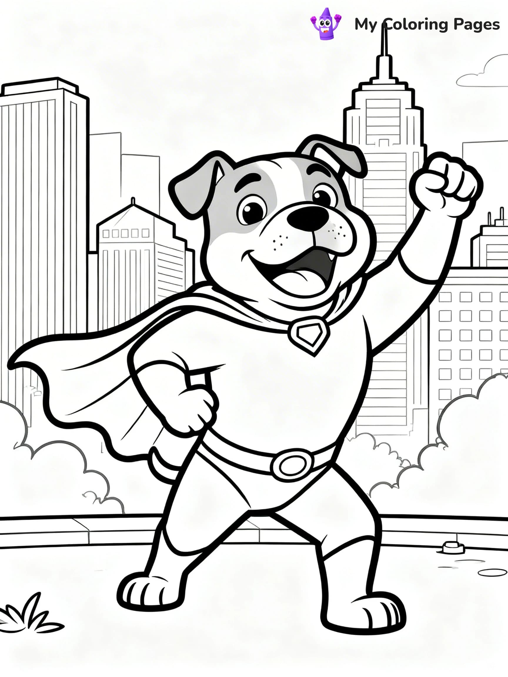 Pitbull Coloring Pages - 9