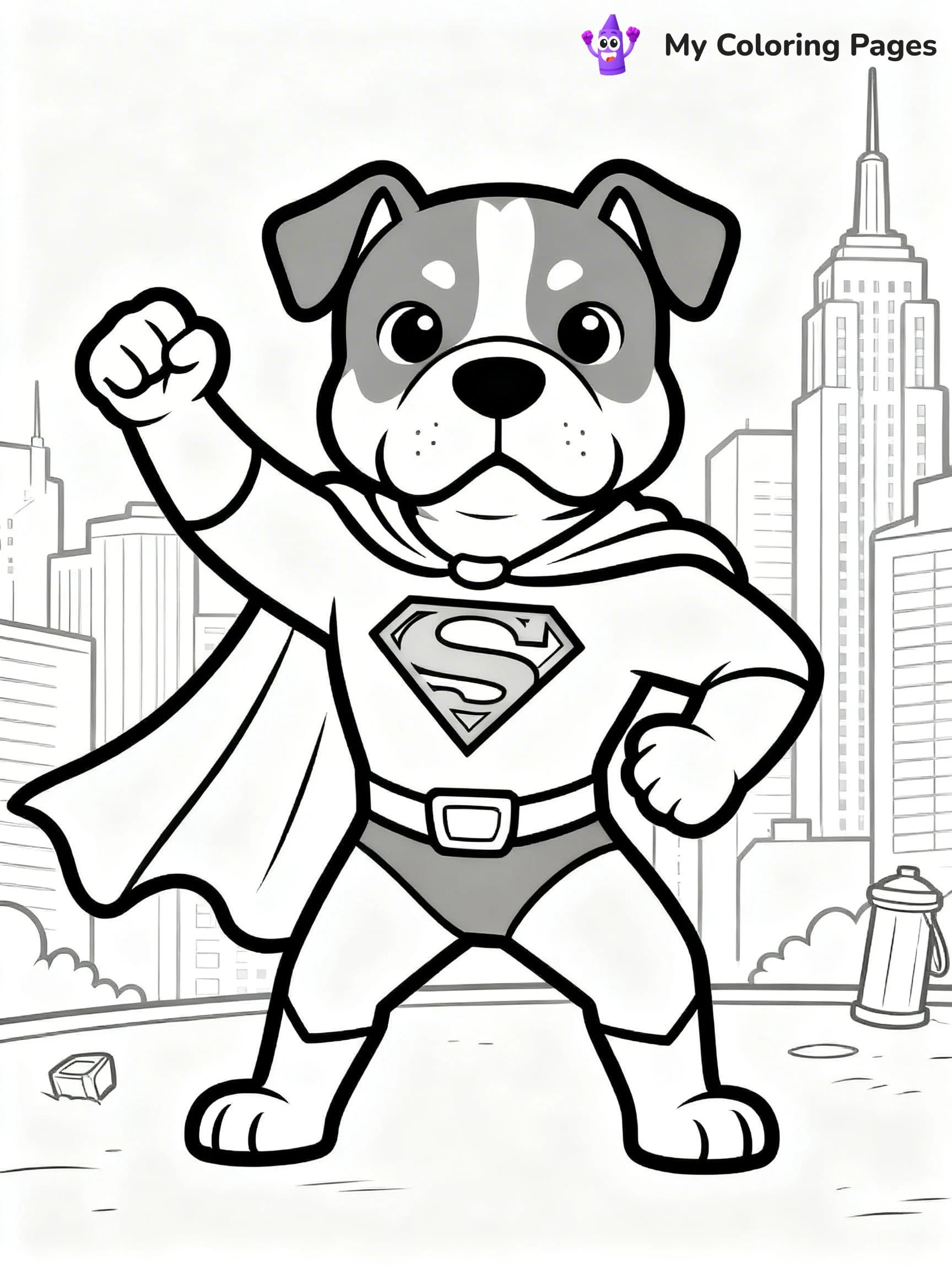 Pitbull Coloring Pages - 8