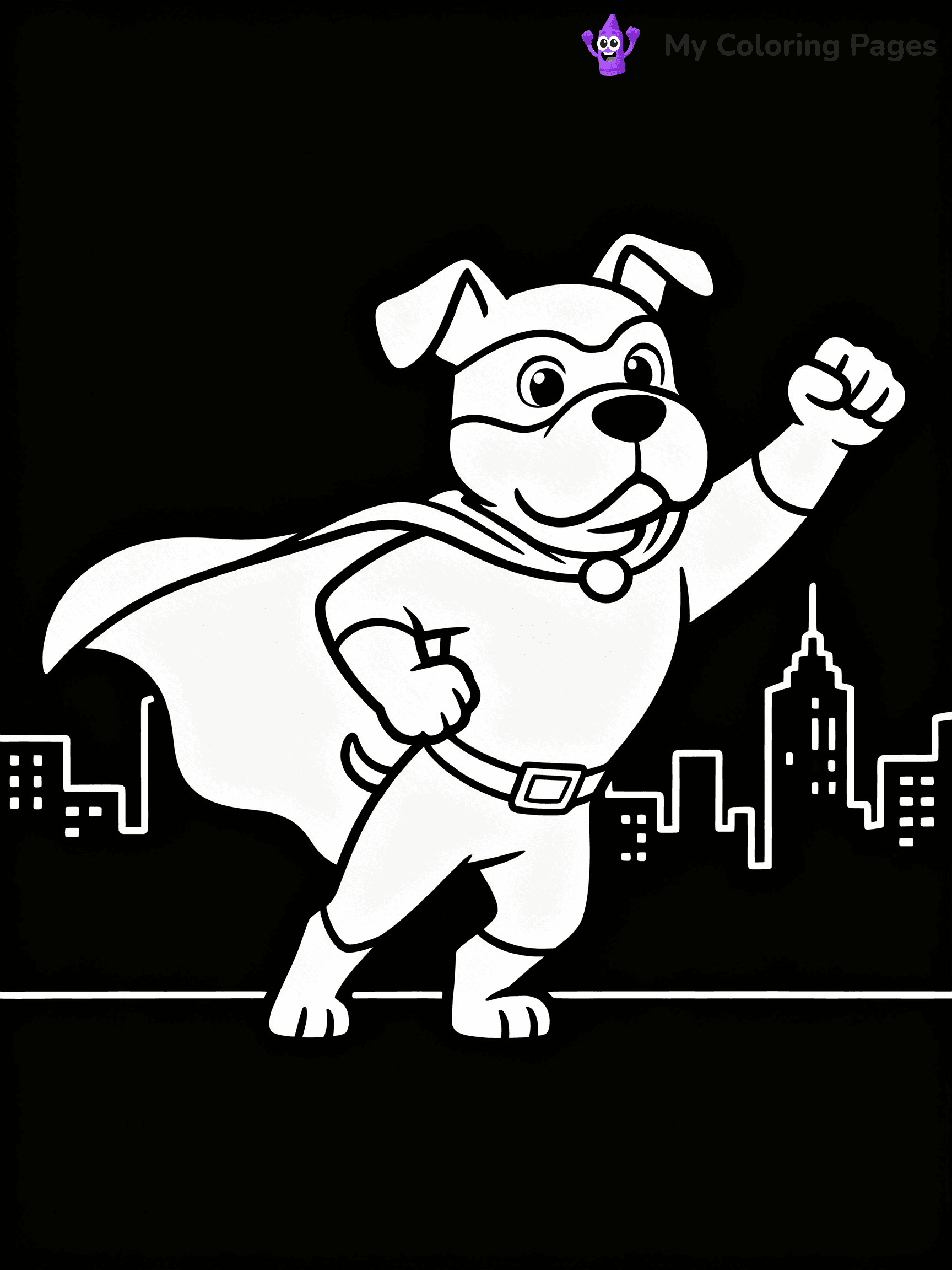 Pitbull Coloring Pages - 7