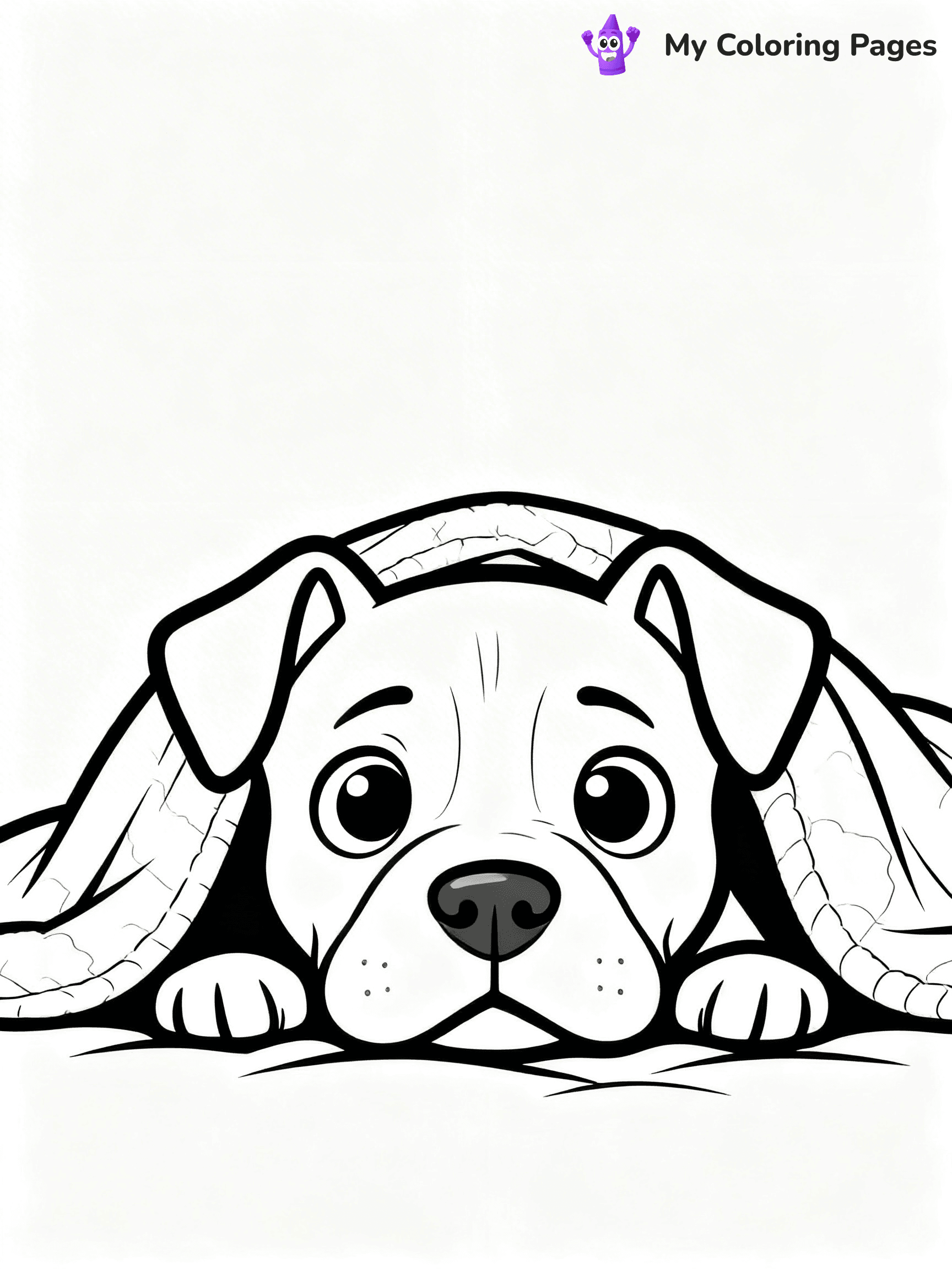 Pitbull Coloring Pages - 4