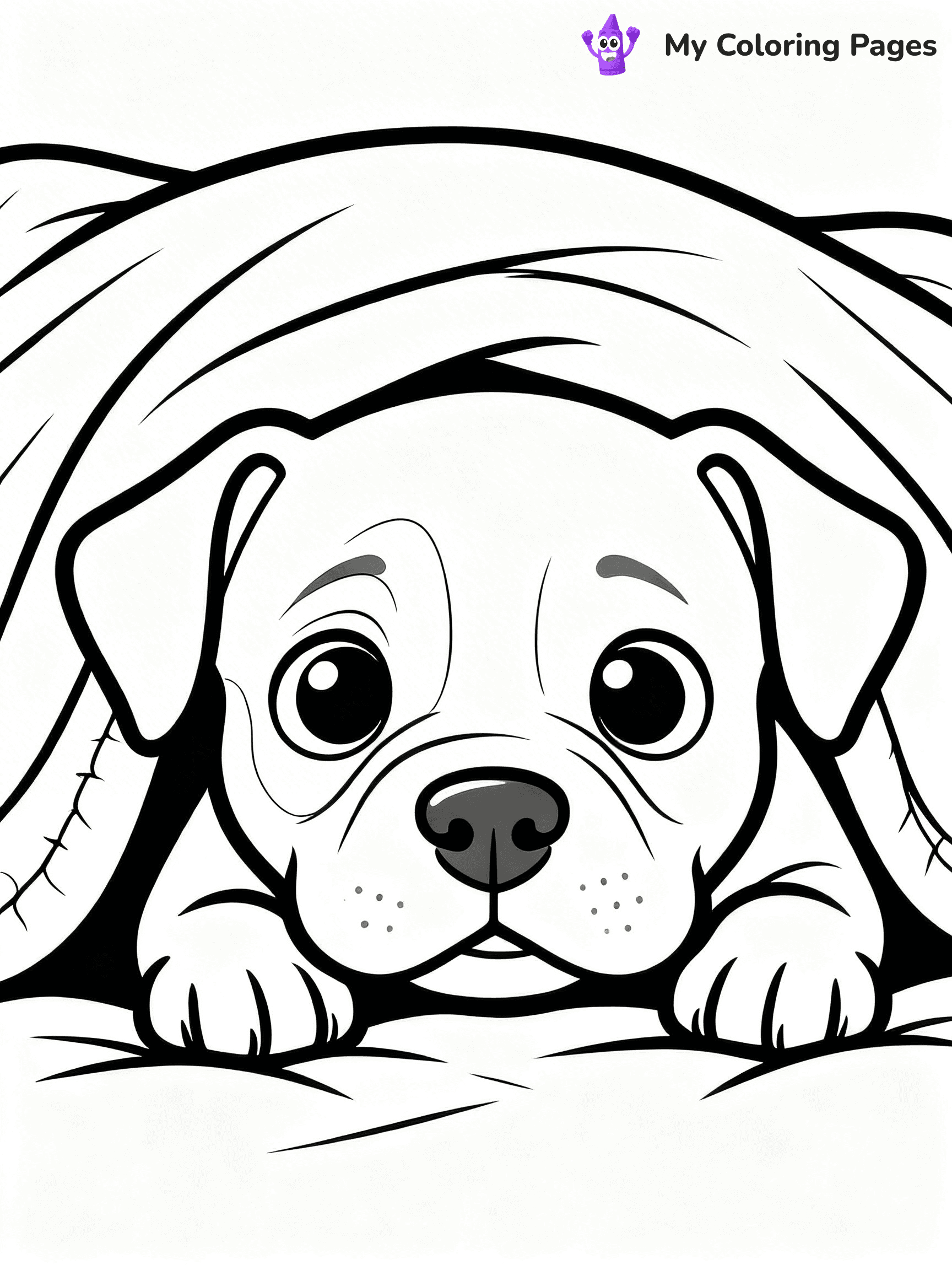 Pitbull Coloring Pages - 2