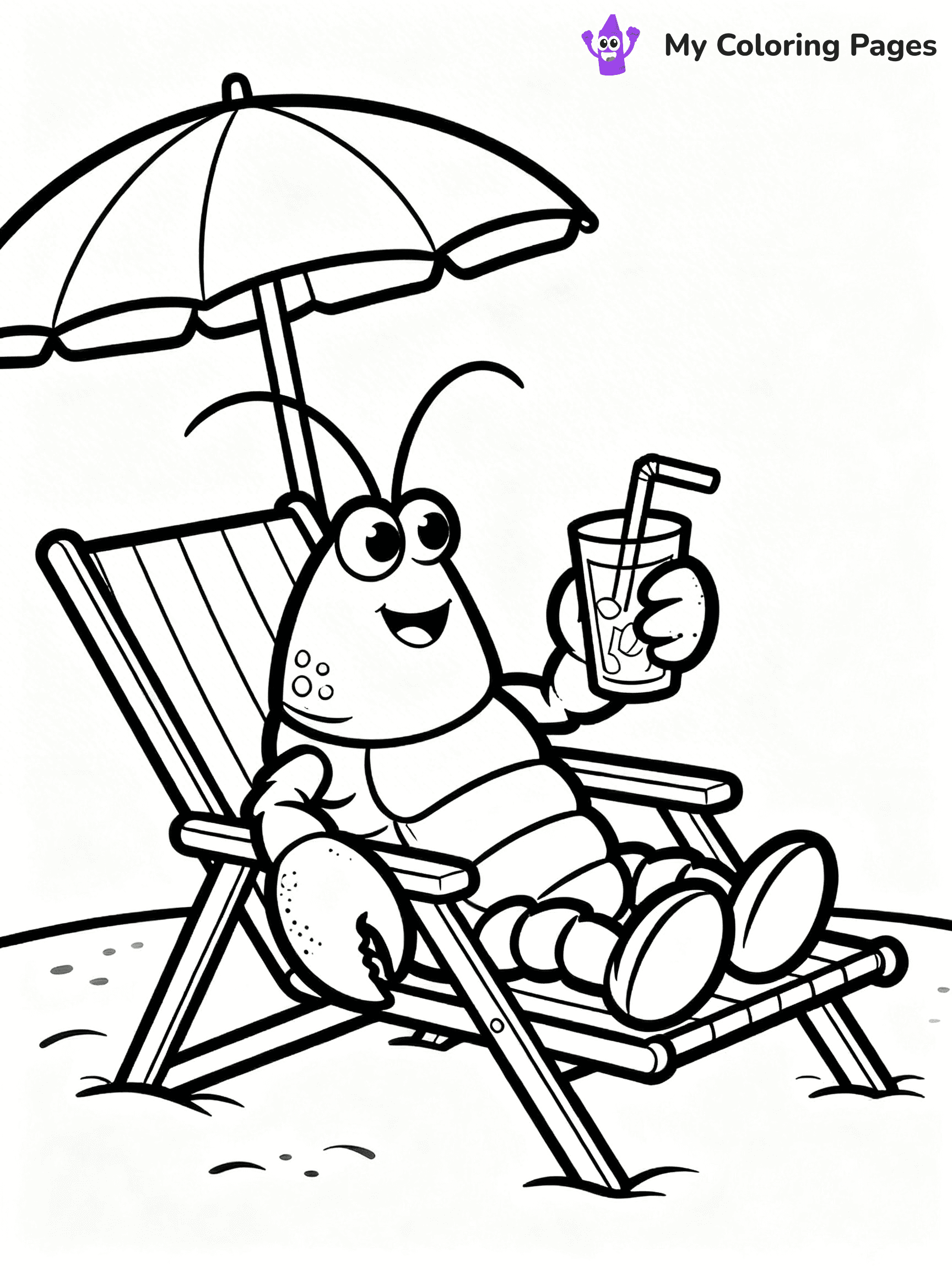 Lobster Coloring Pages - 47