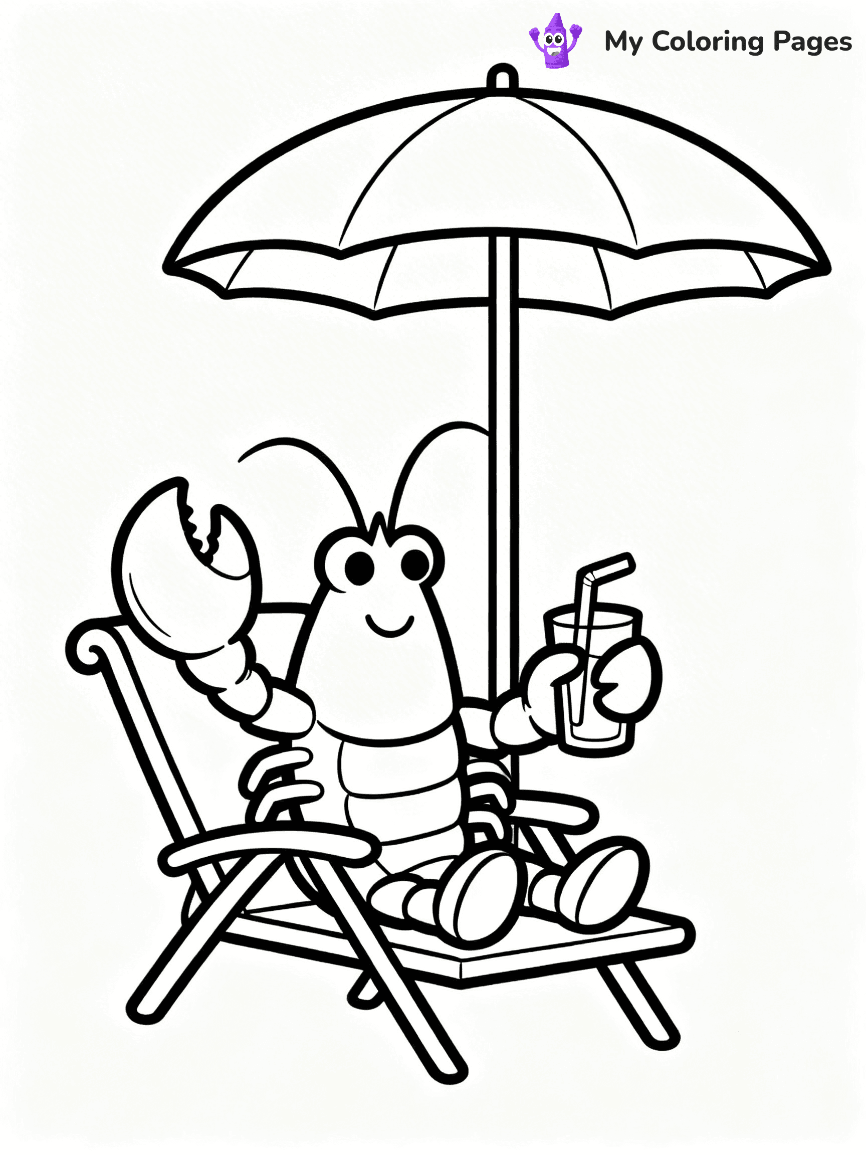 Lobster Coloring Pages - 46