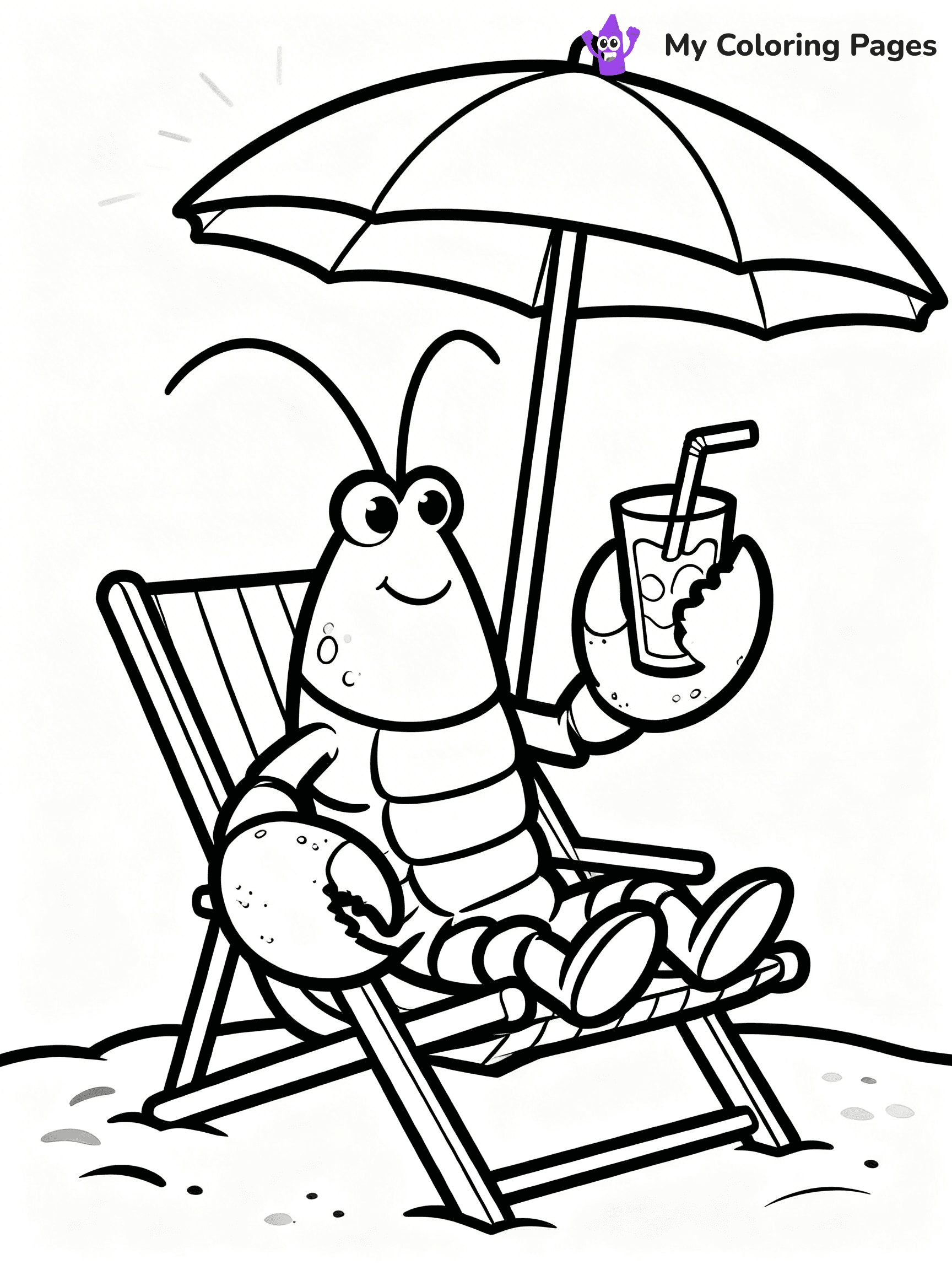Lobster Coloring Pages - 45