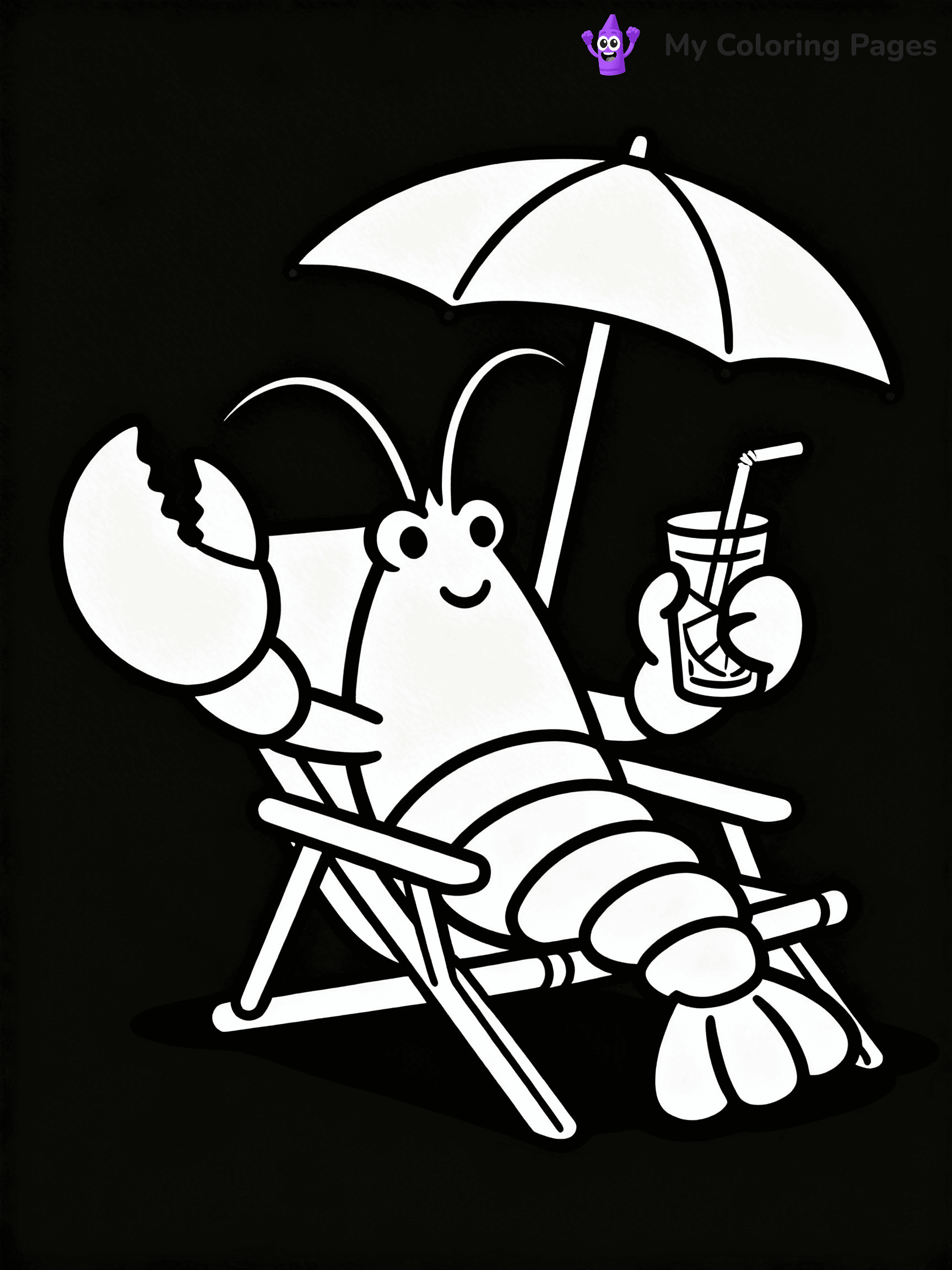 Lobster Coloring Pages - 42