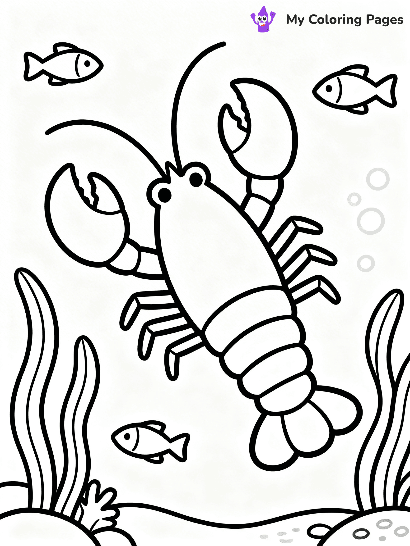 Lobster Coloring Pages - 38