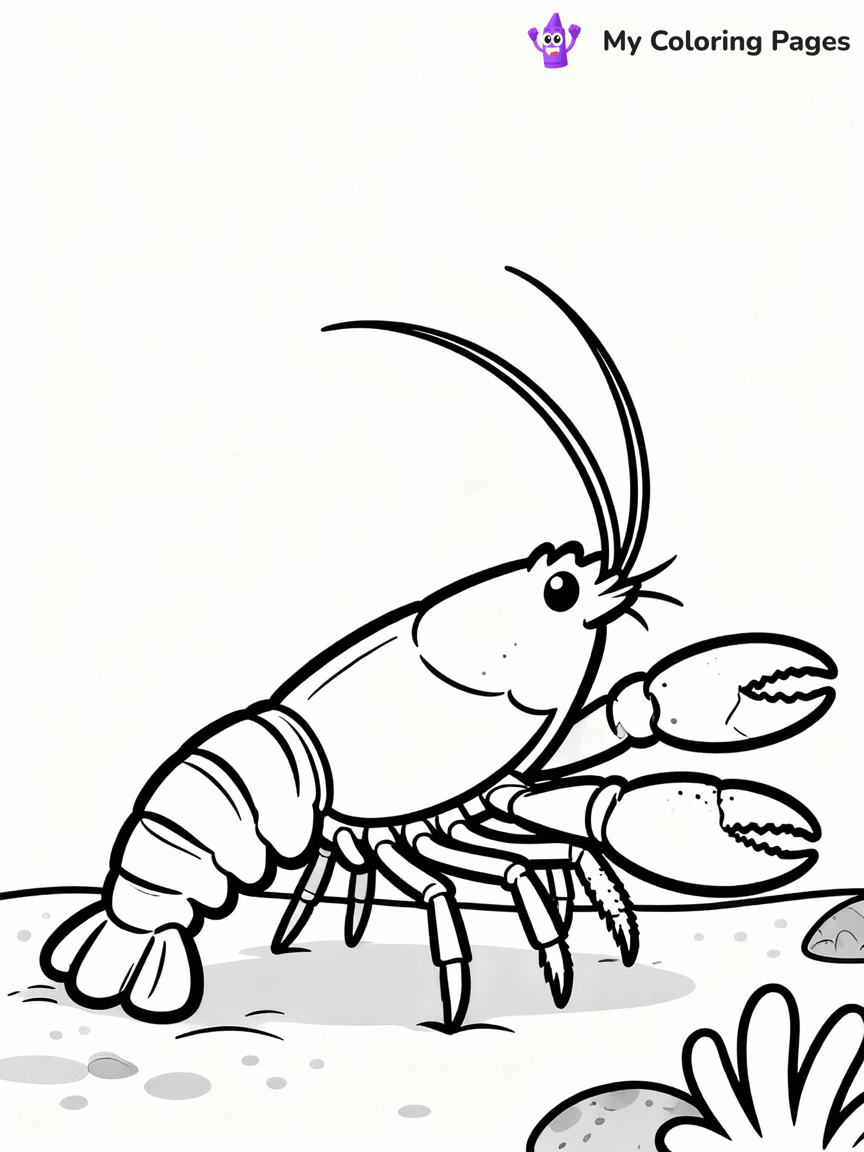 Lobster Coloring Pages - 34