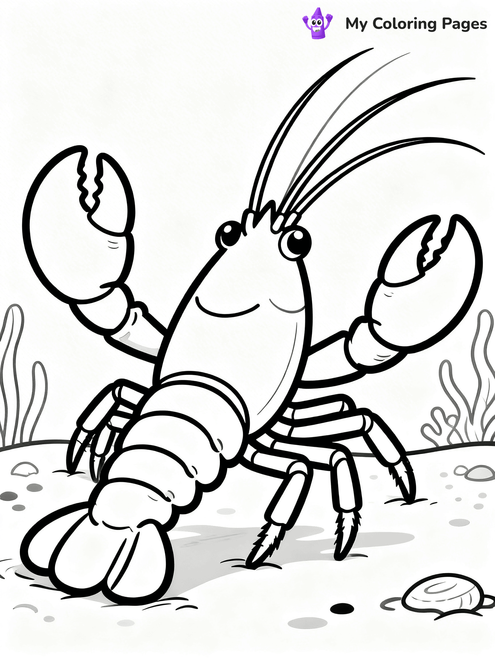 Lobster Coloring Pages - 33
