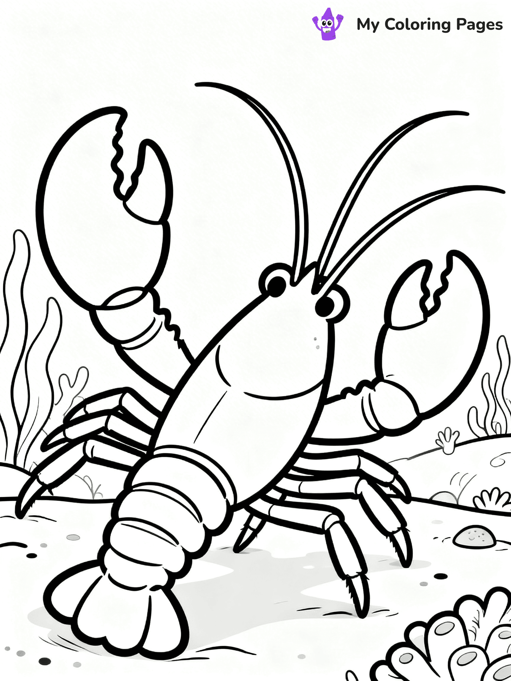 Lobster Coloring Pages - 32