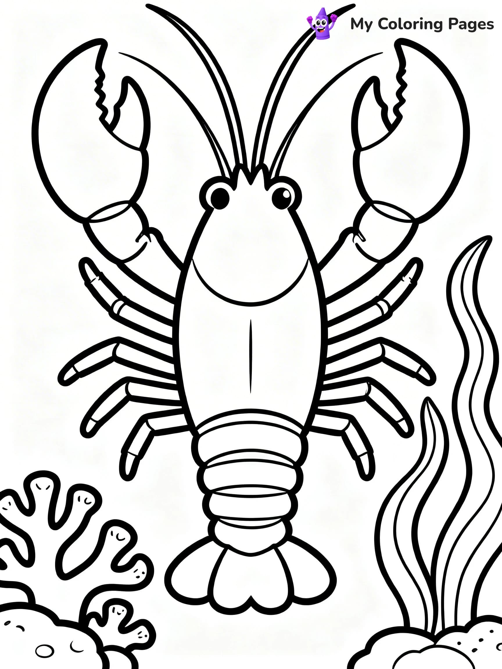 Lobster Coloring Pages - 15