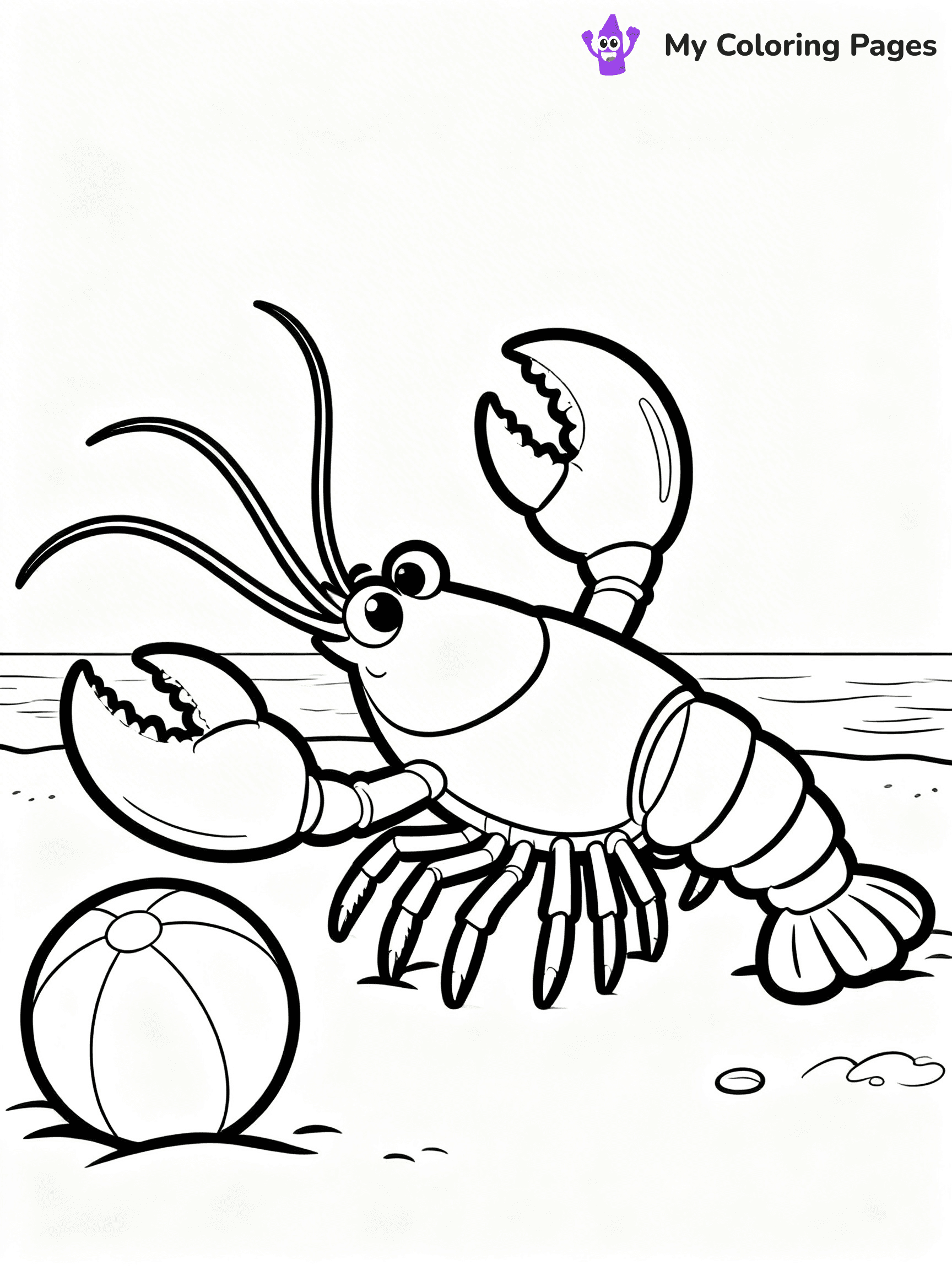 Lobster Coloring Pages - 14