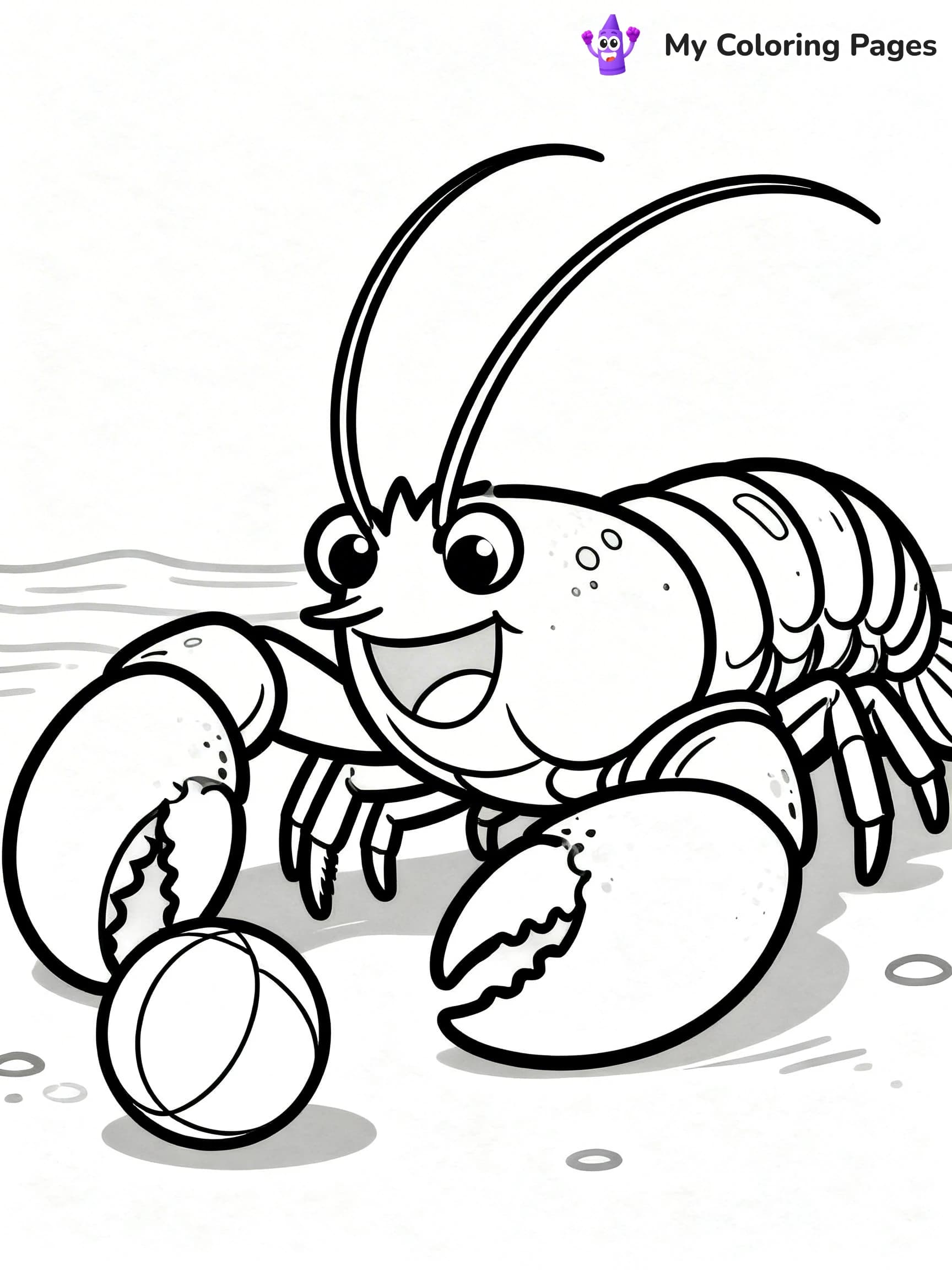 Lobster Coloring Pages - 6