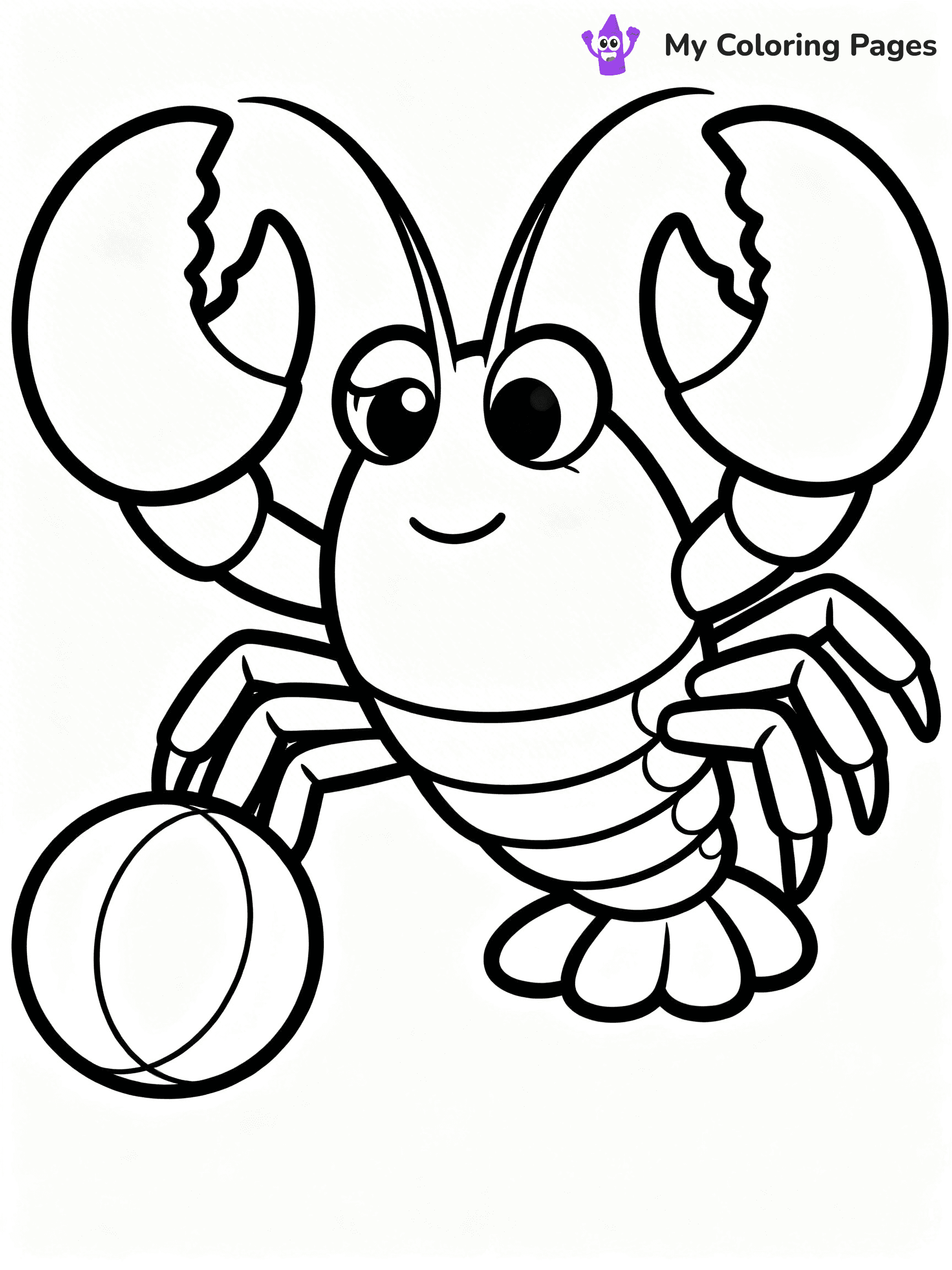 Lobster Coloring Pages - 2
