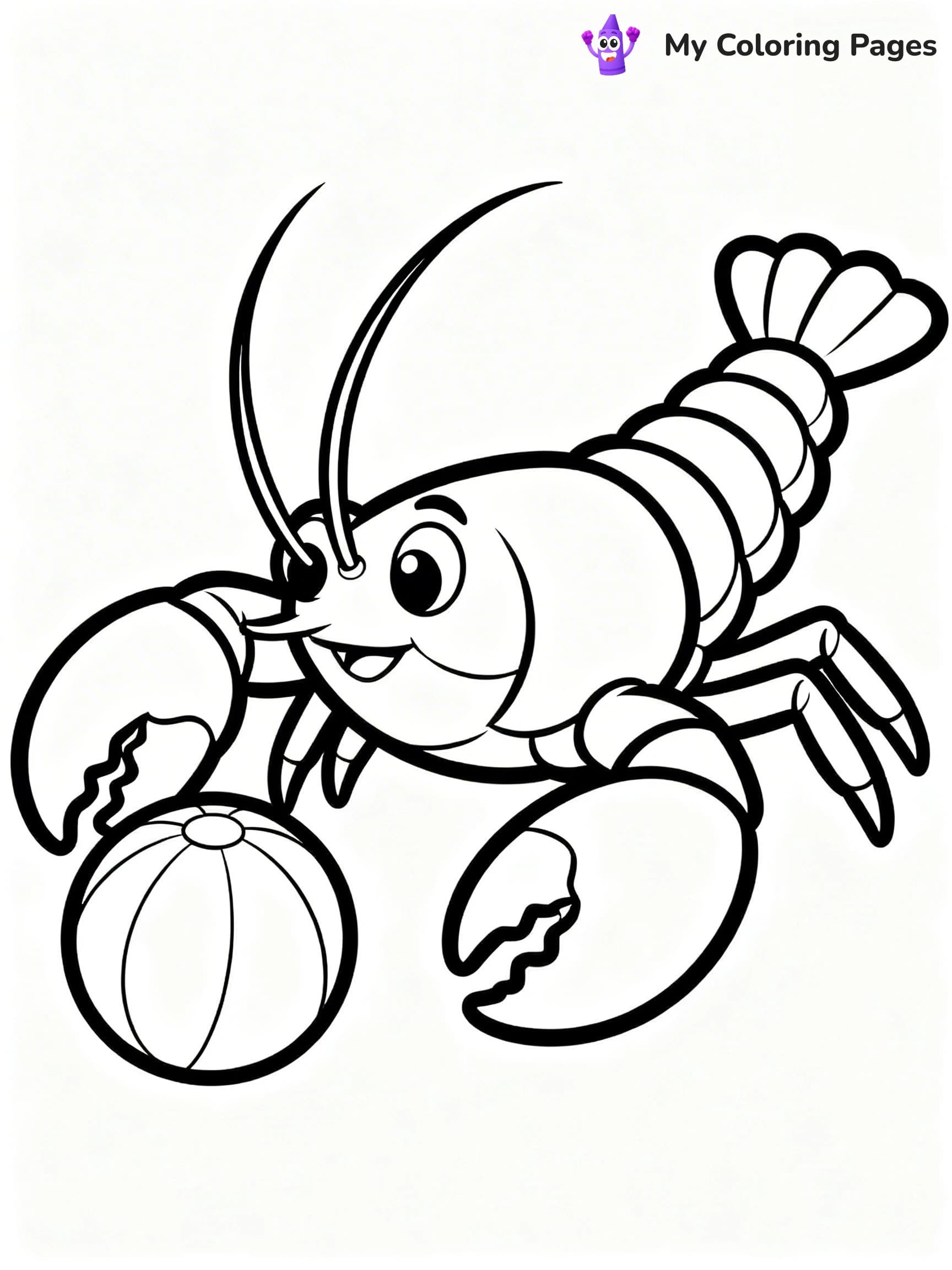 Lobster Coloring Pages - 1