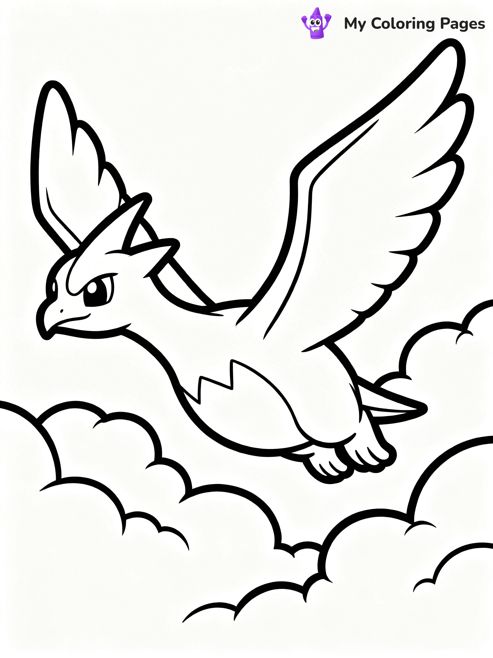 Lugia Coloring Pages - 31