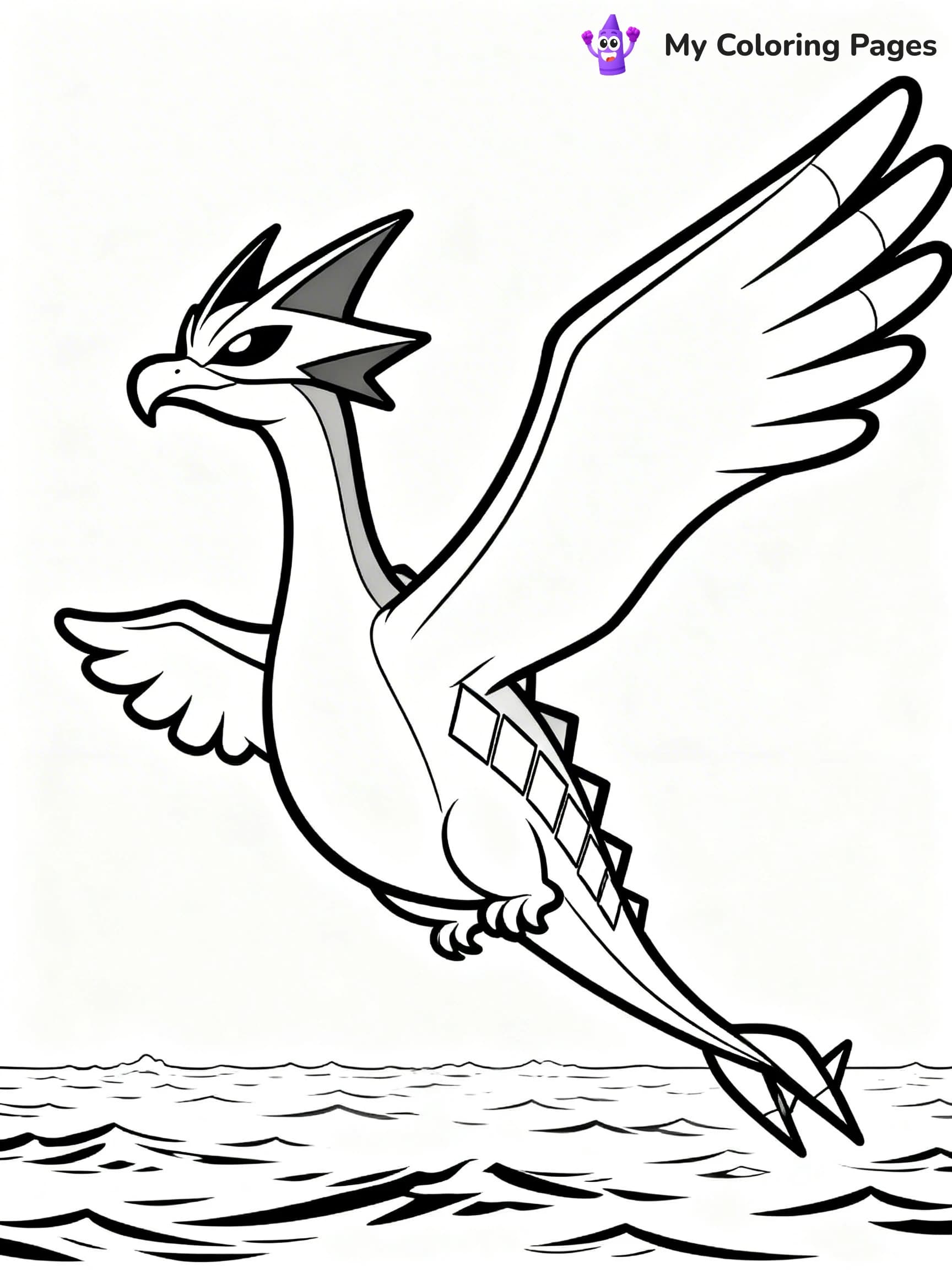 Lugia Coloring Pages - 18