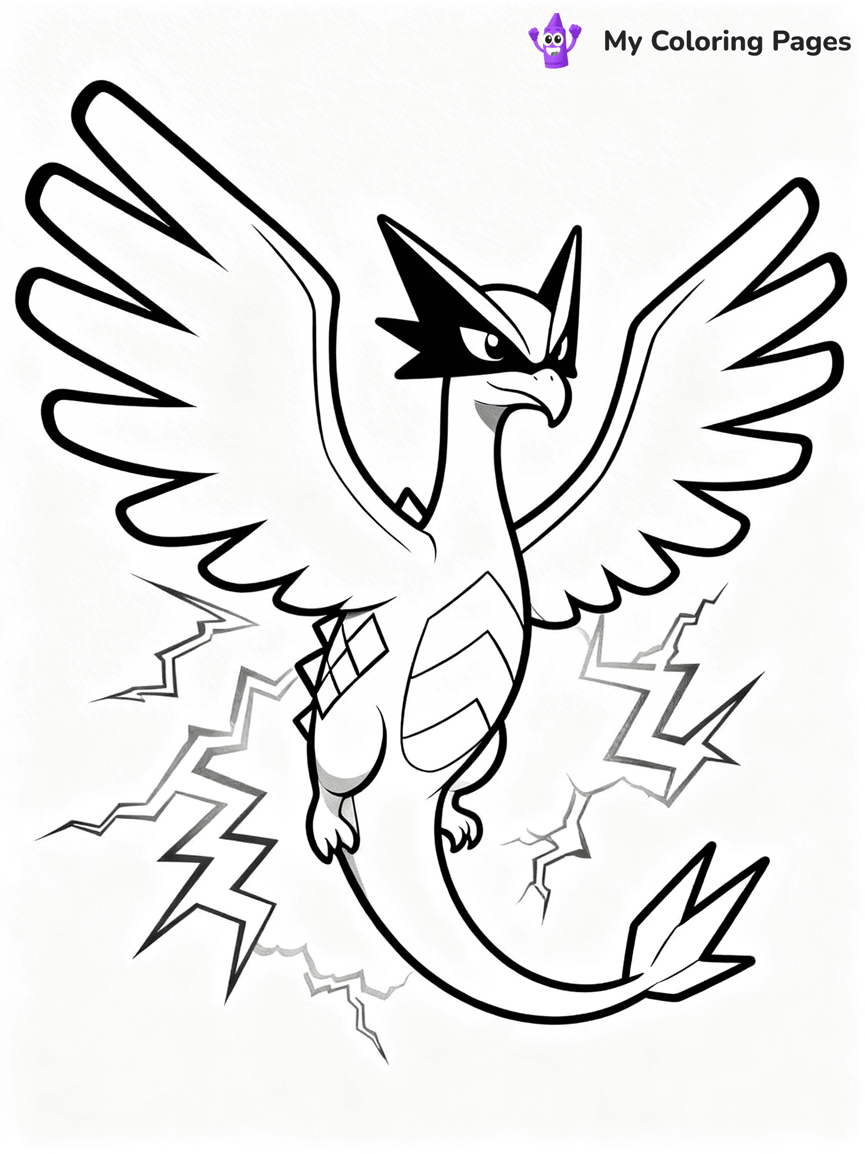 Lugia Coloring Pages - 14