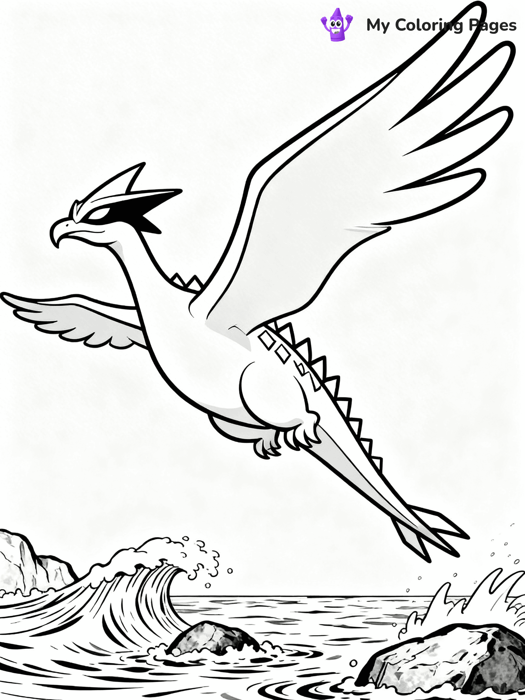 Lugia Coloring Pages - 3