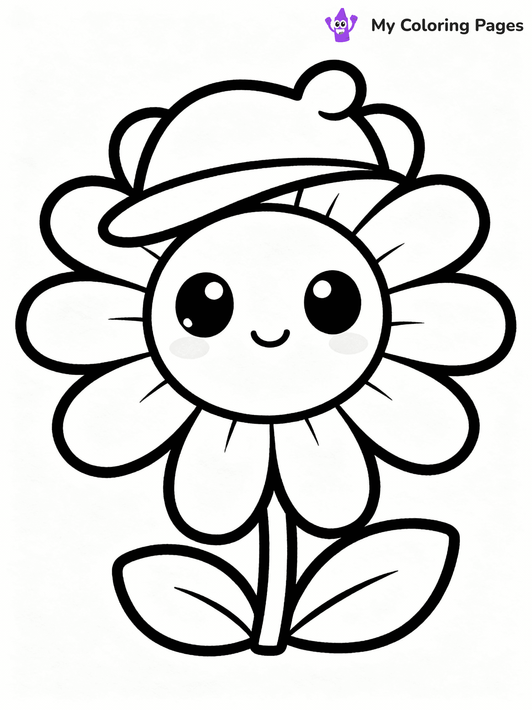 Daisy Coloring Pages - 30