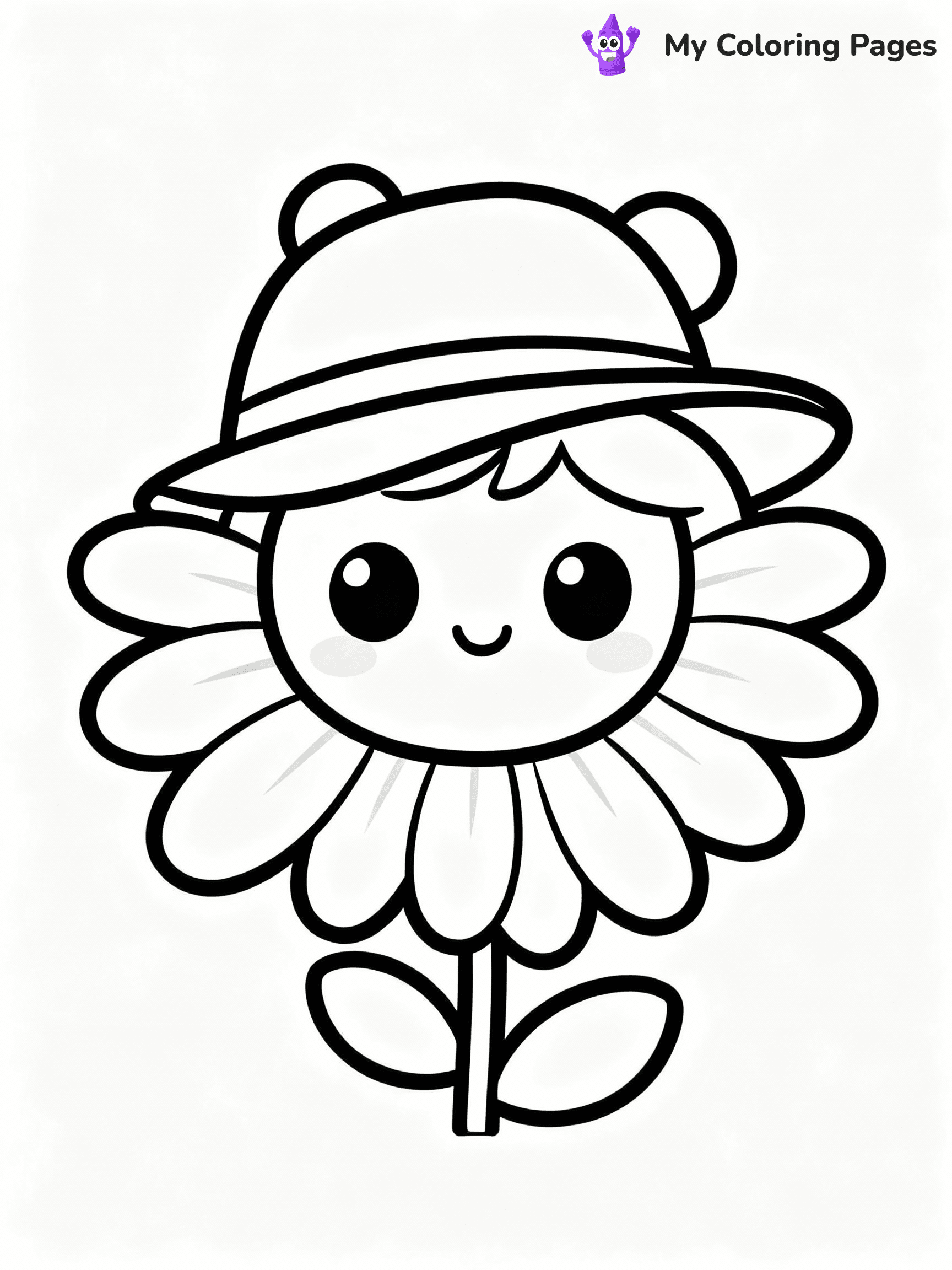 Daisy Coloring Pages - 28