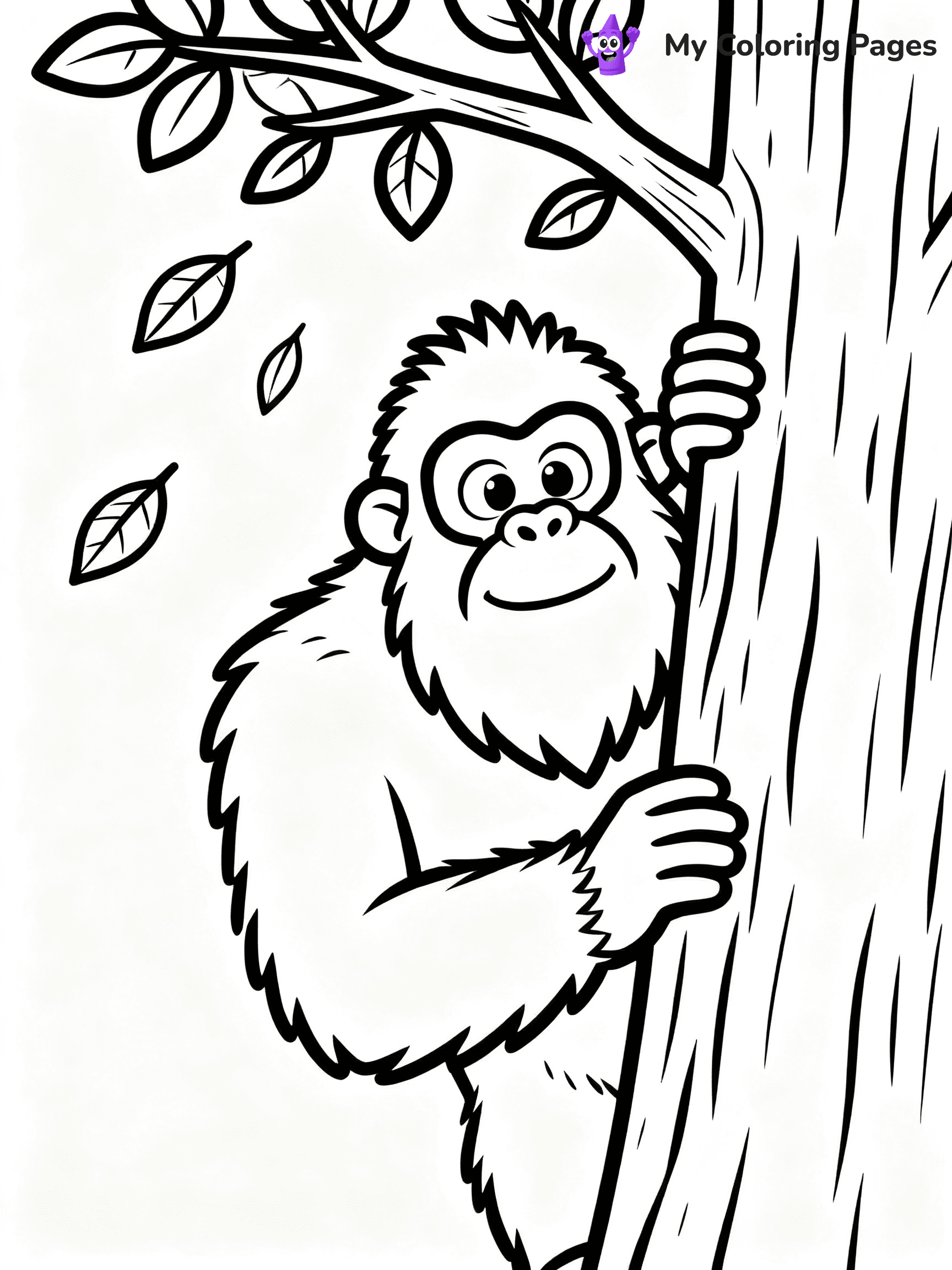 Bigfoot Coloring Pages - 15