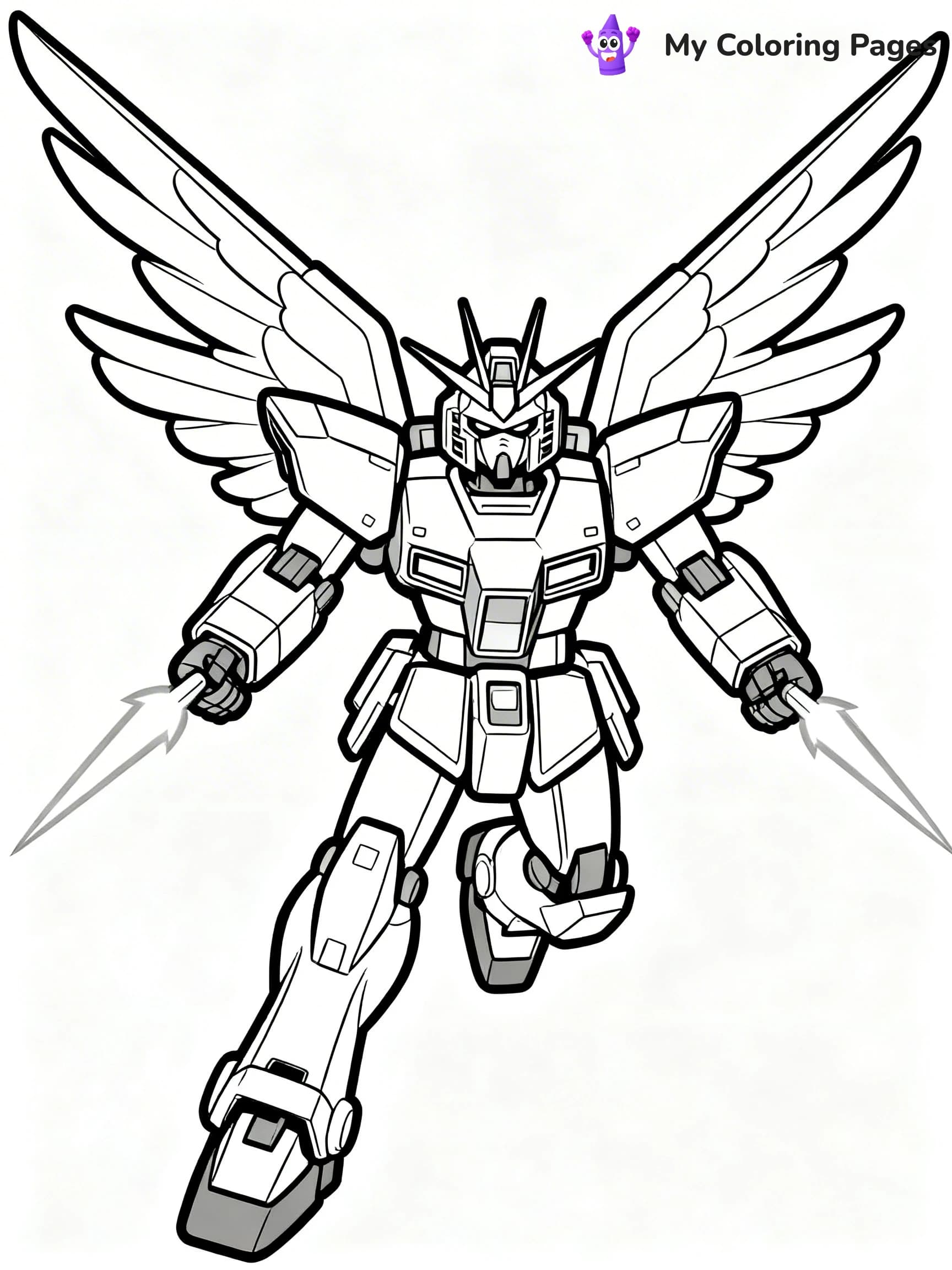 Gundam Coloring Pages - 24
