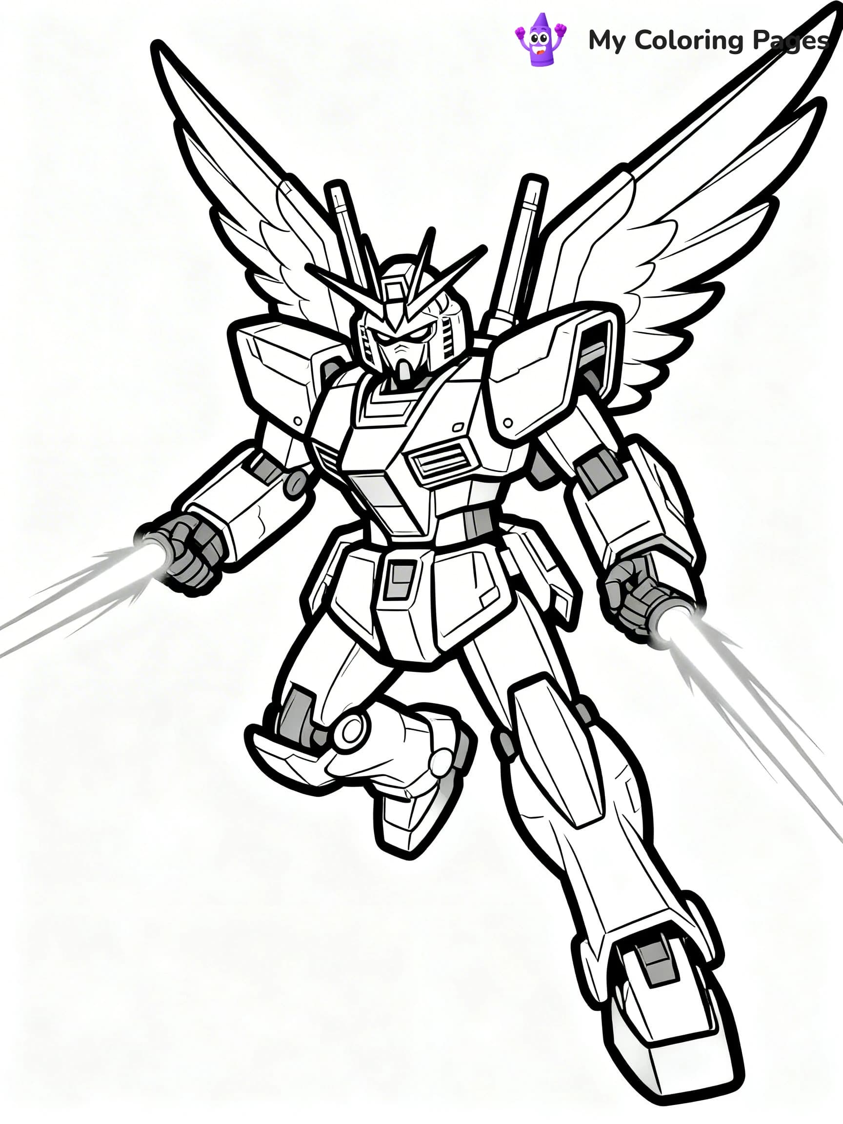 Gundam Coloring Pages - 22
