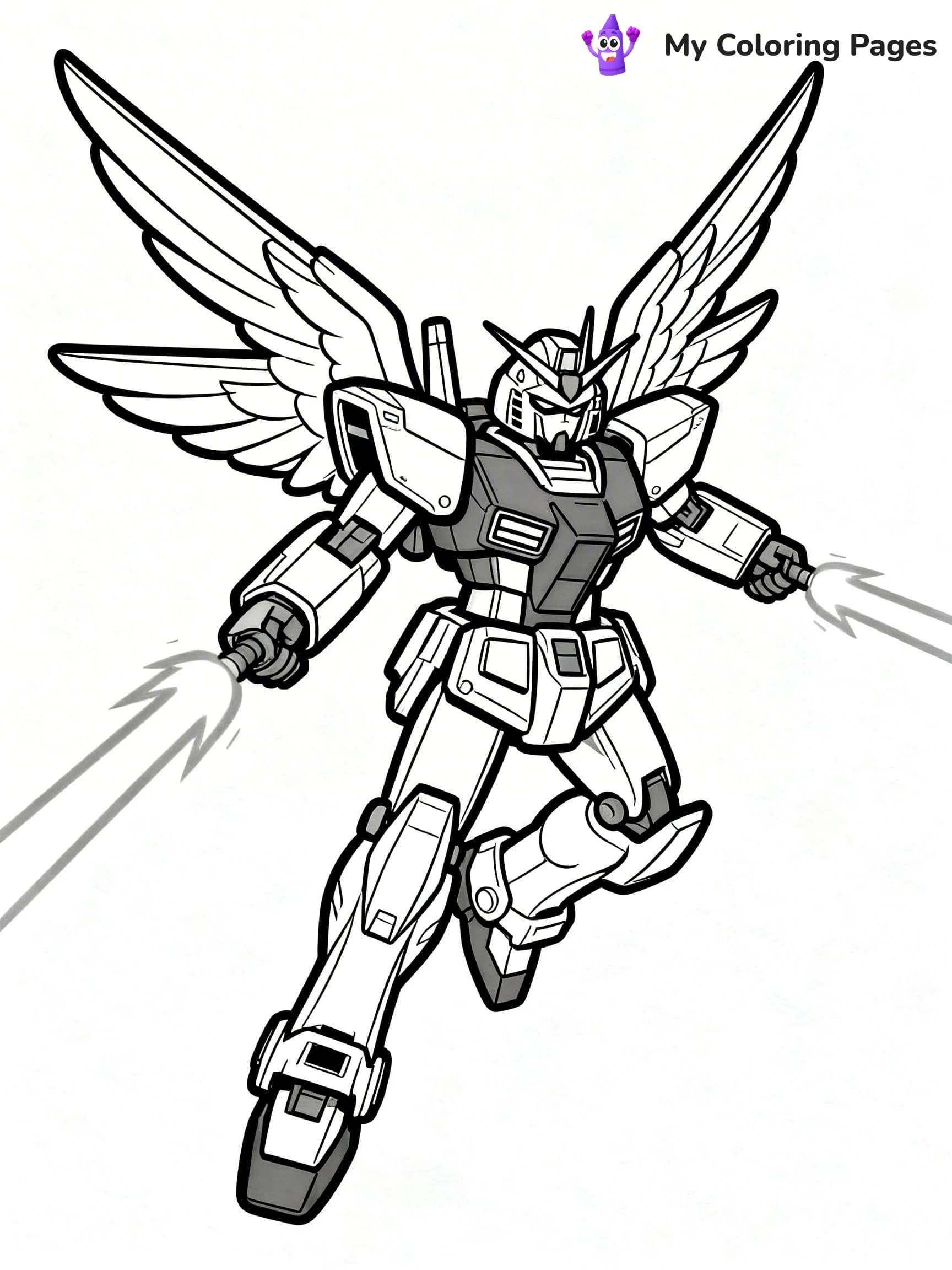 Gundam Coloring Pages - 21