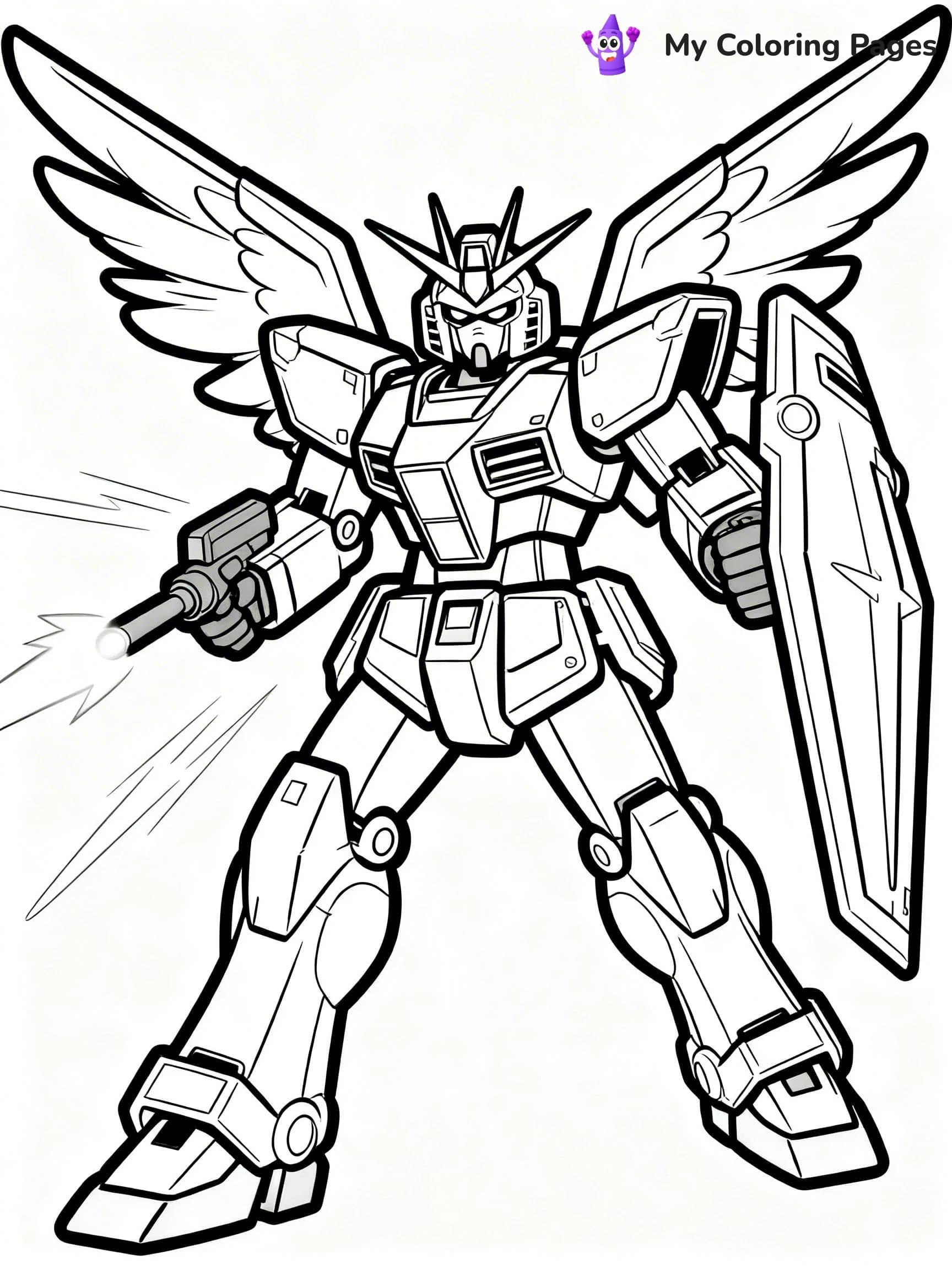 Gundam Coloring Pages - 20