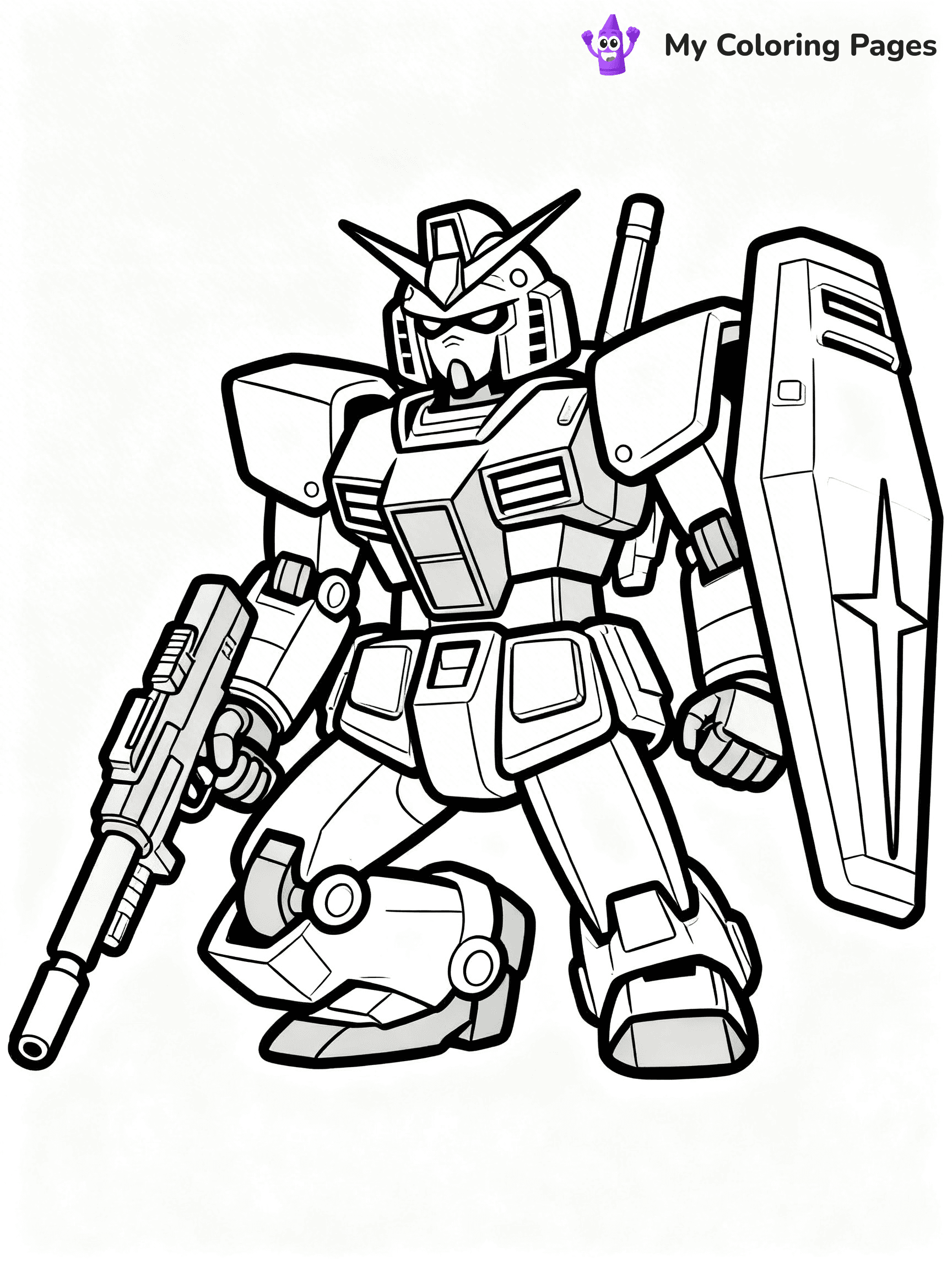 Gundam Coloring Pages - 18