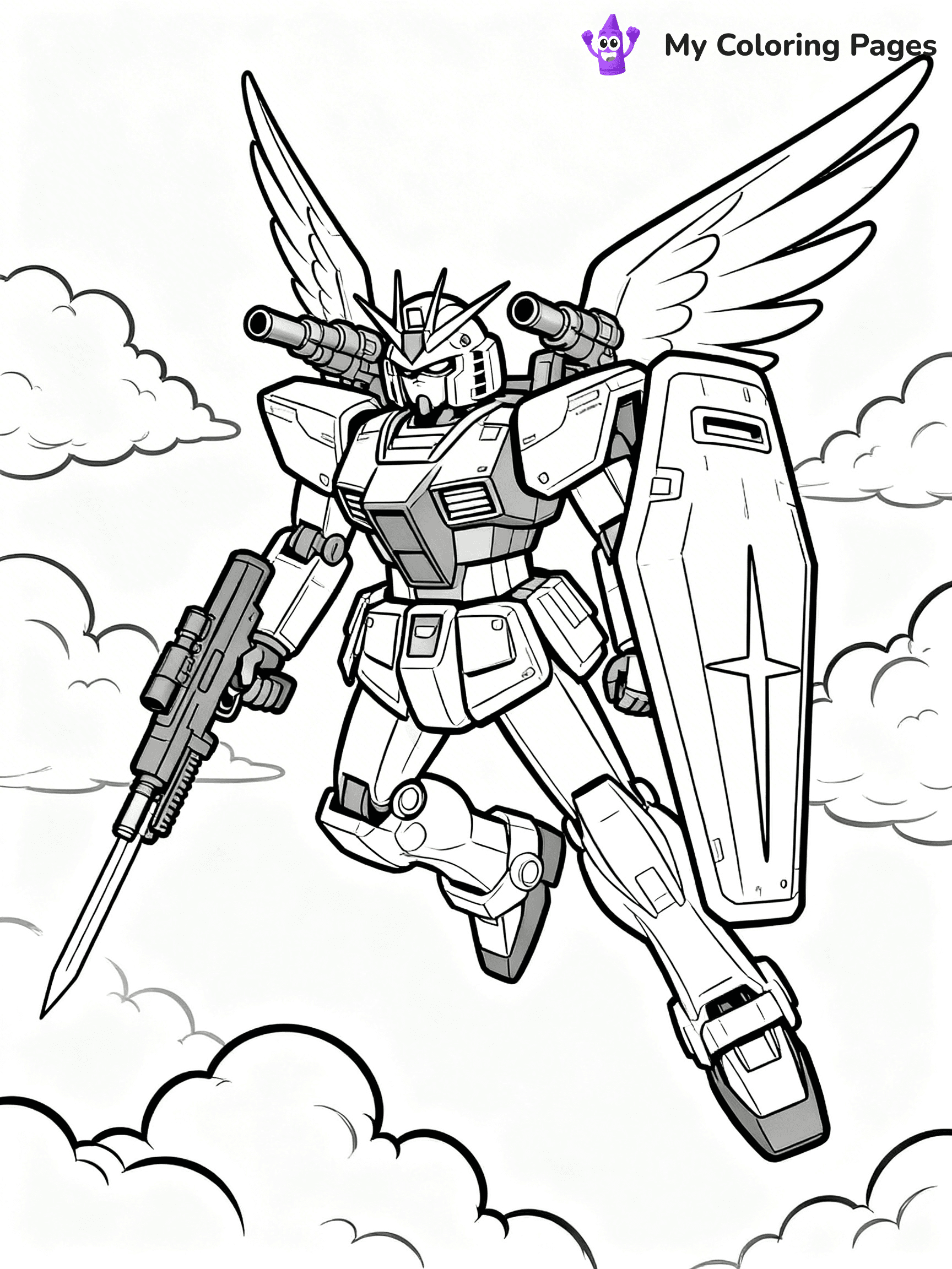 Gundam Coloring Pages - 5