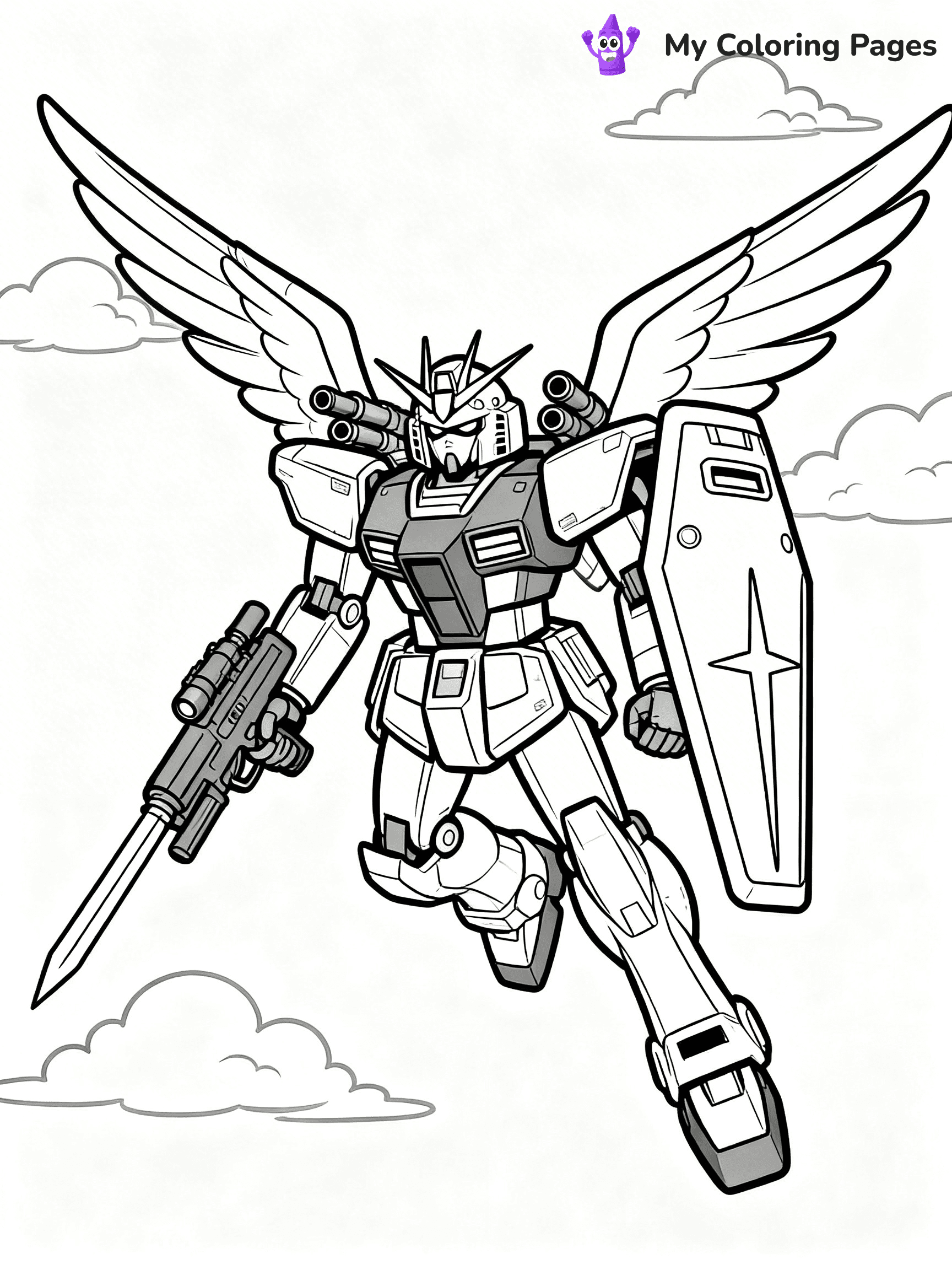 Gundam Coloring Pages - 3