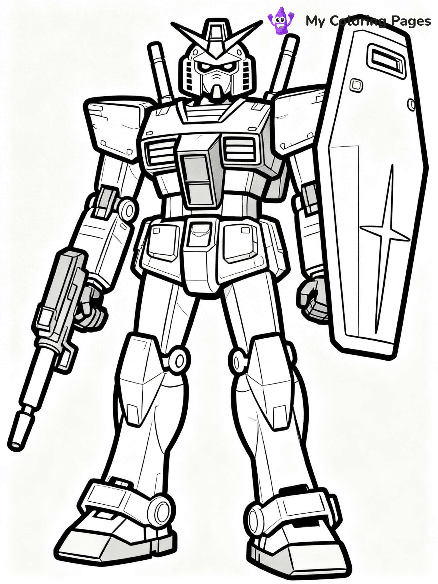 Gundam Coloring Pages - 2