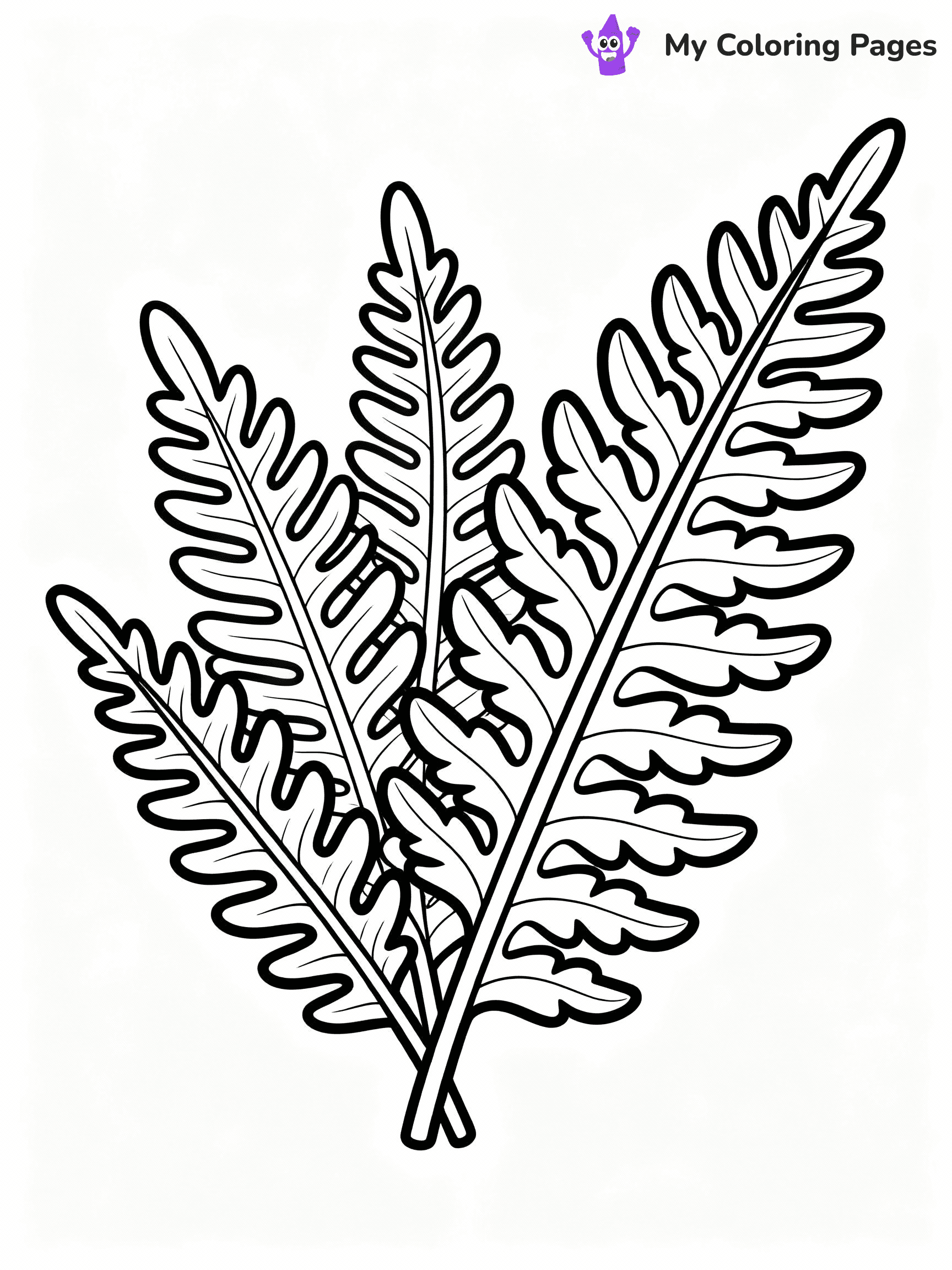 Leaves Coloring Pages - 38