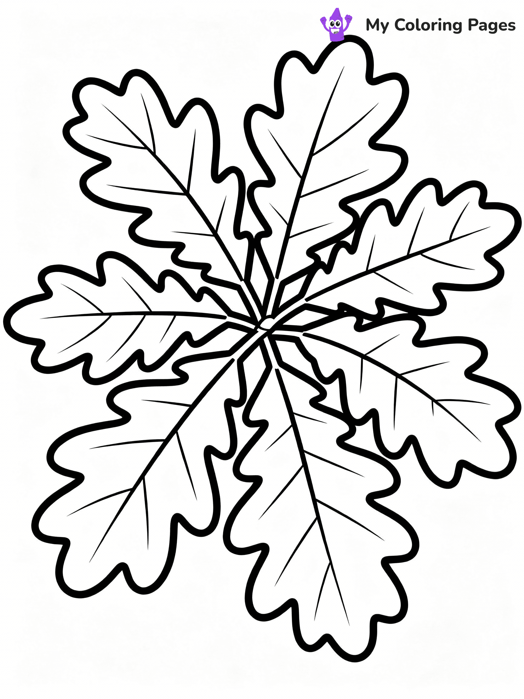 Leaves Coloring Pages - 34