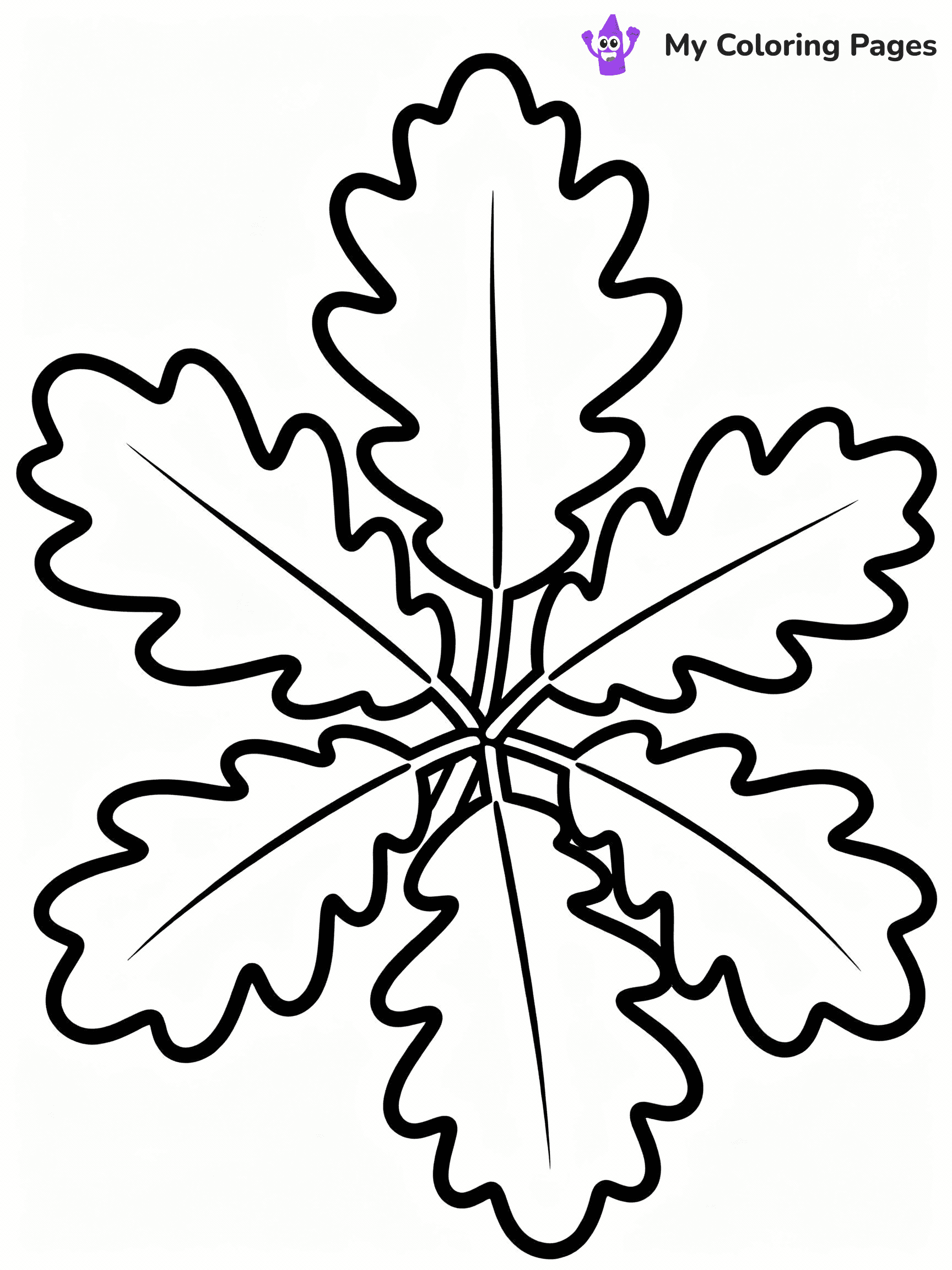 Leaves Coloring Pages - 32