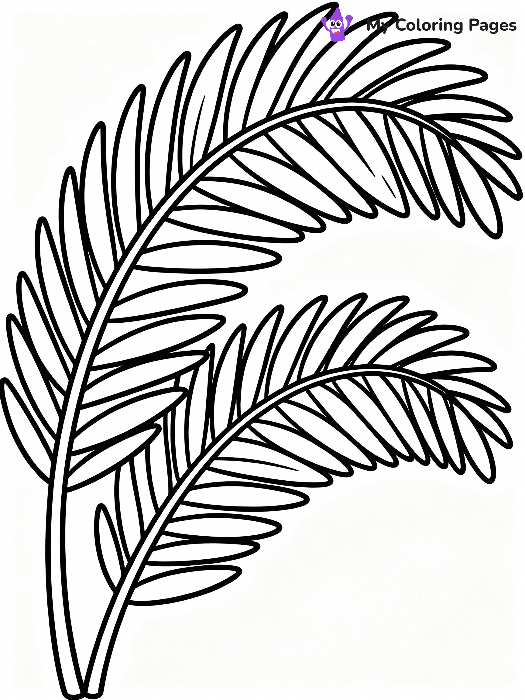 Leaves Coloring Pages - 11