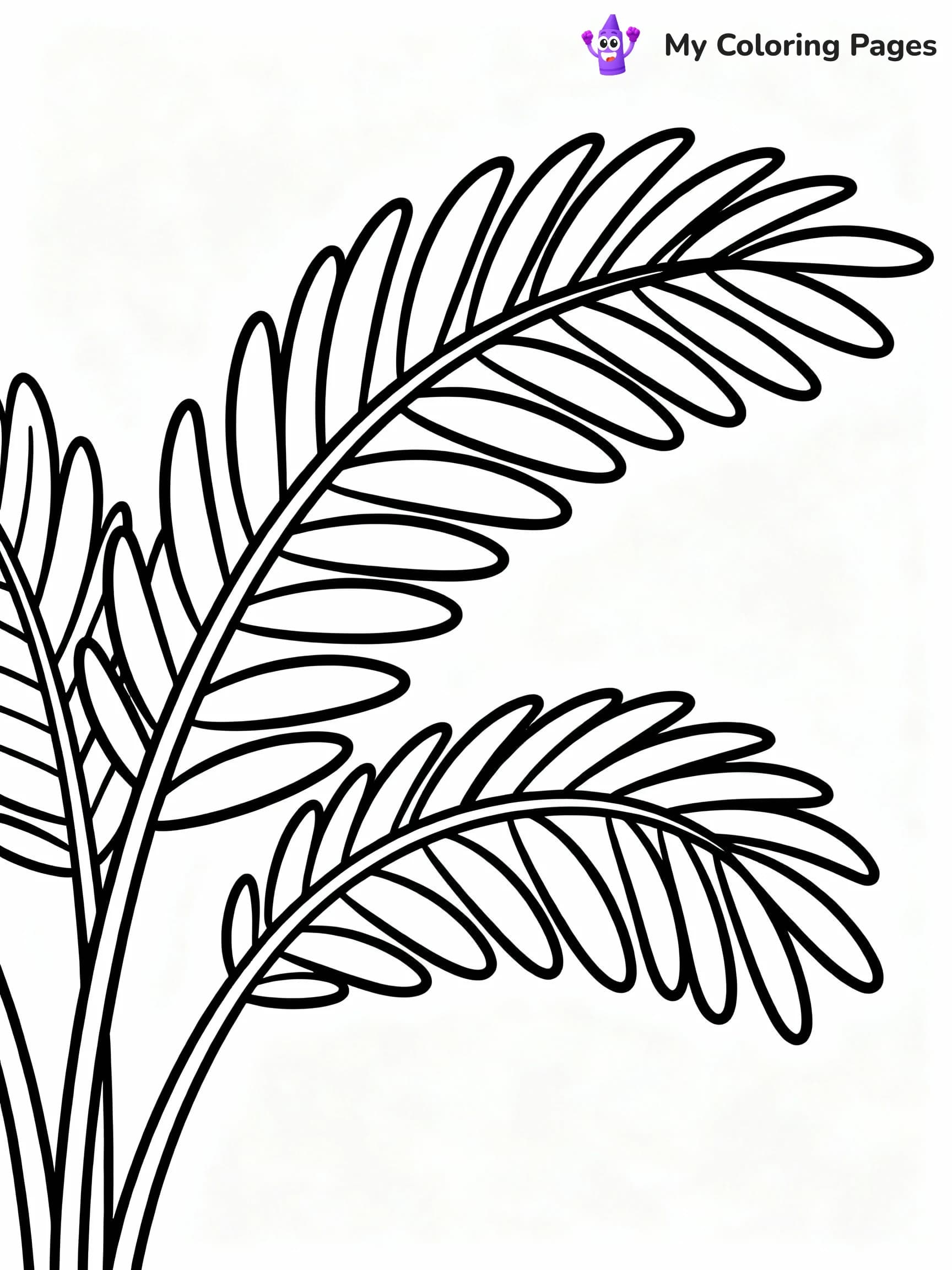 Leaves Coloring Pages - 10