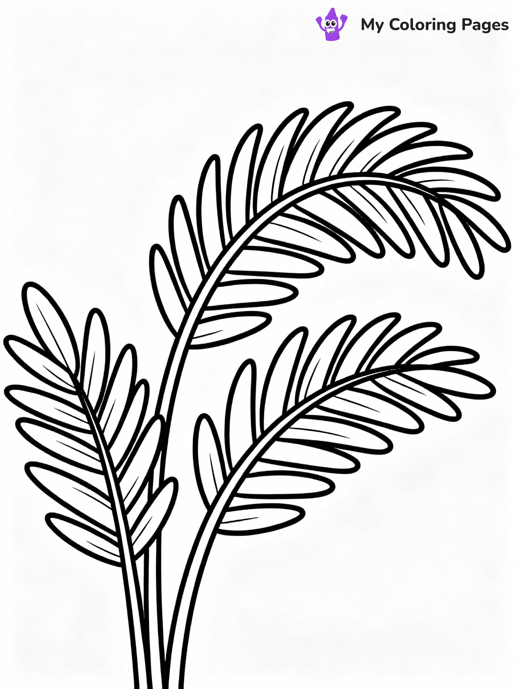 Leaves Coloring Pages - 8