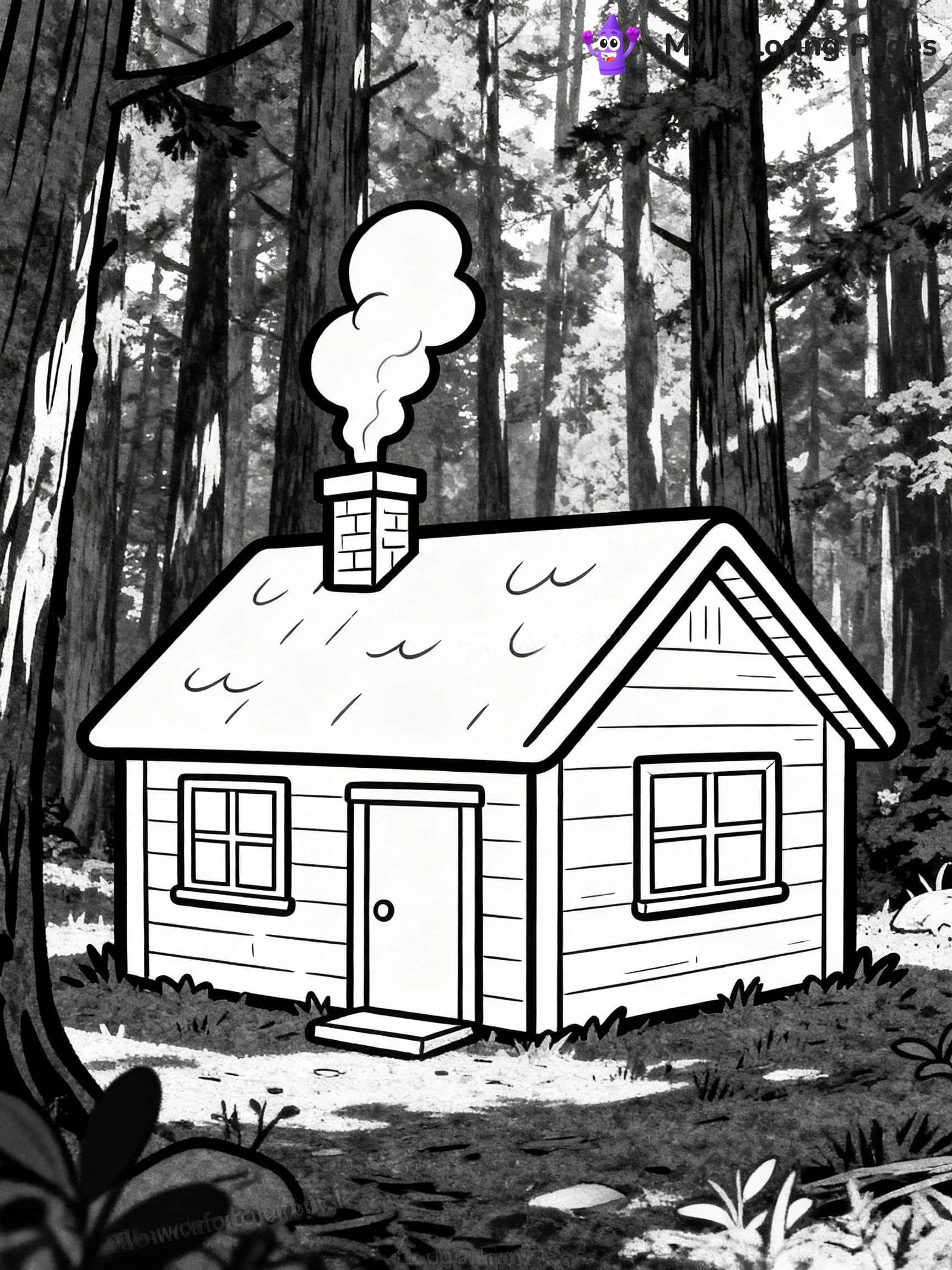 Easy Landscape Coloring Pages - 18