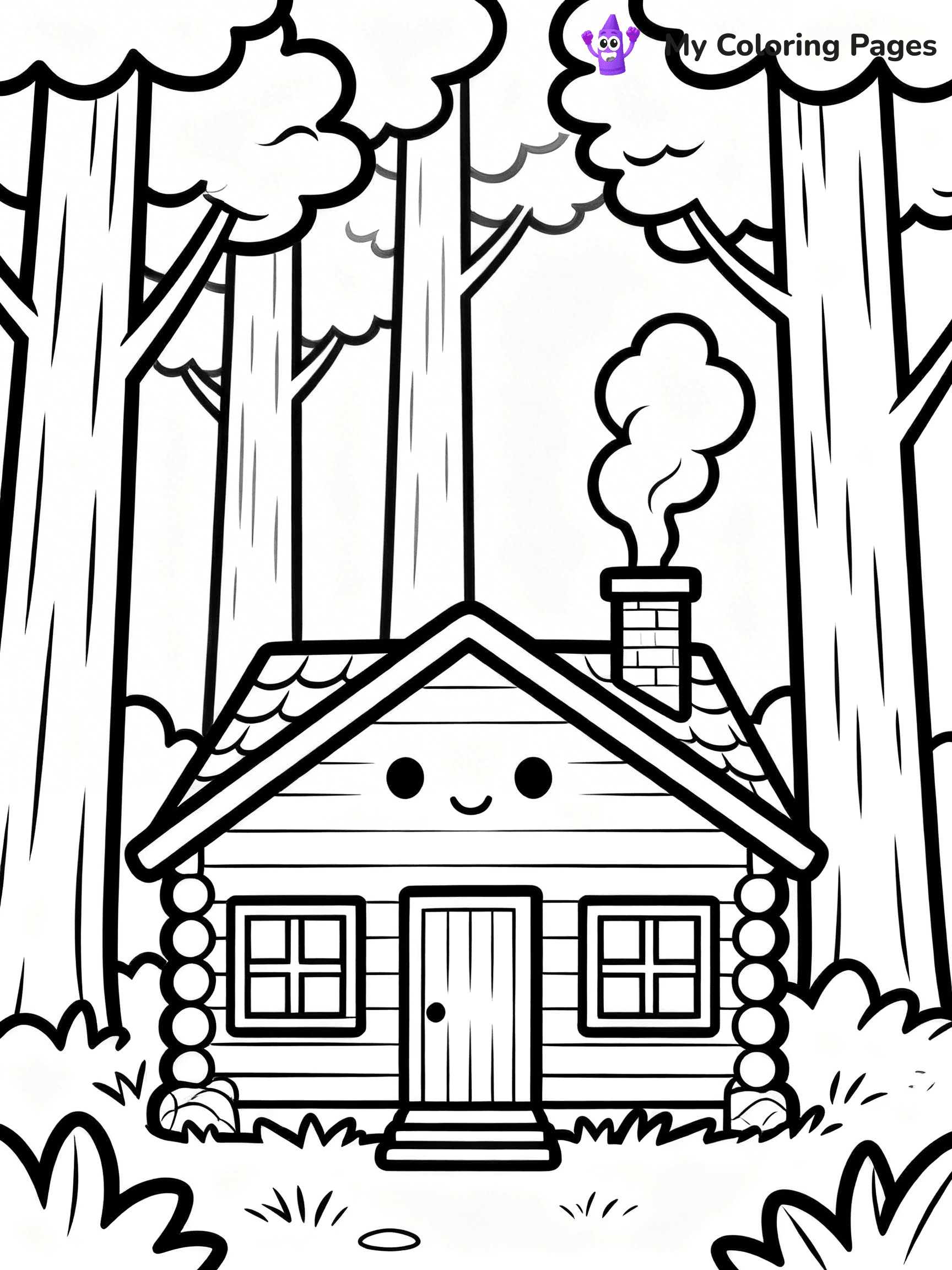 Easy Landscape Coloring Pages - 16