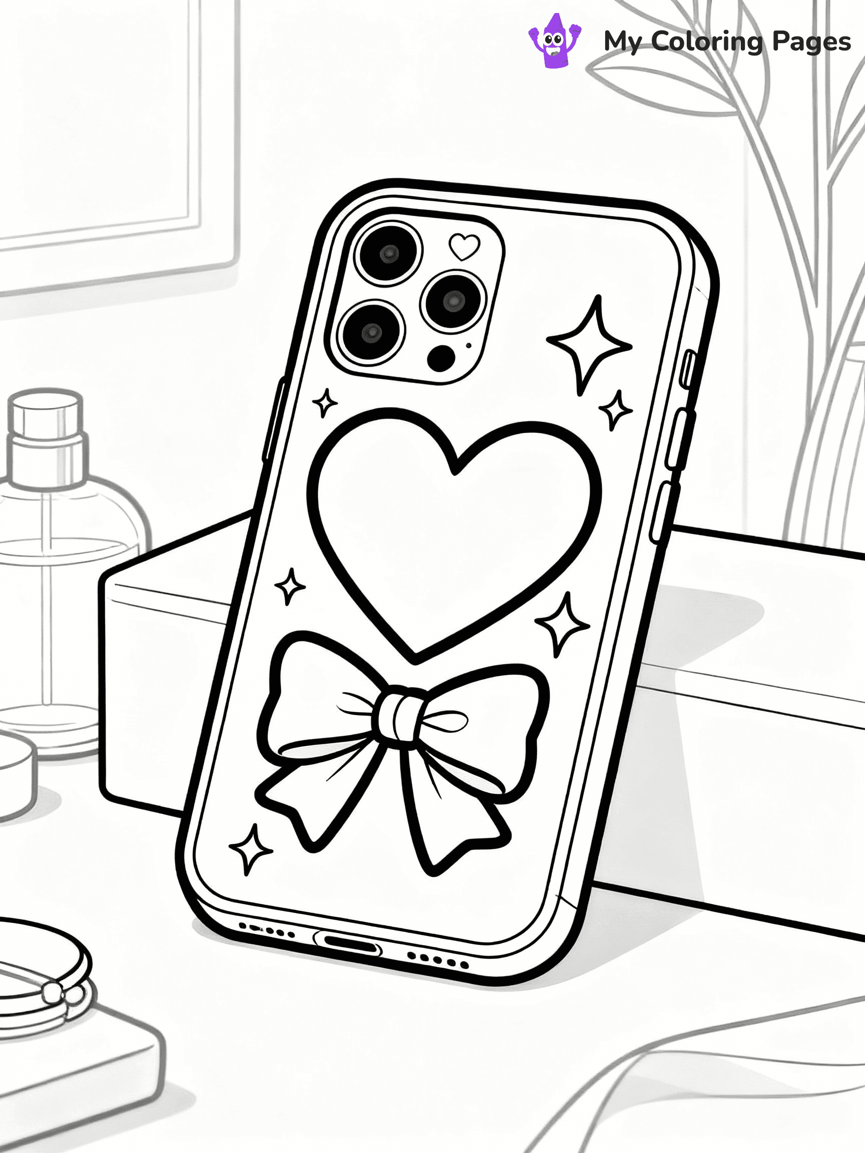 Phone Coloring Pages - 12