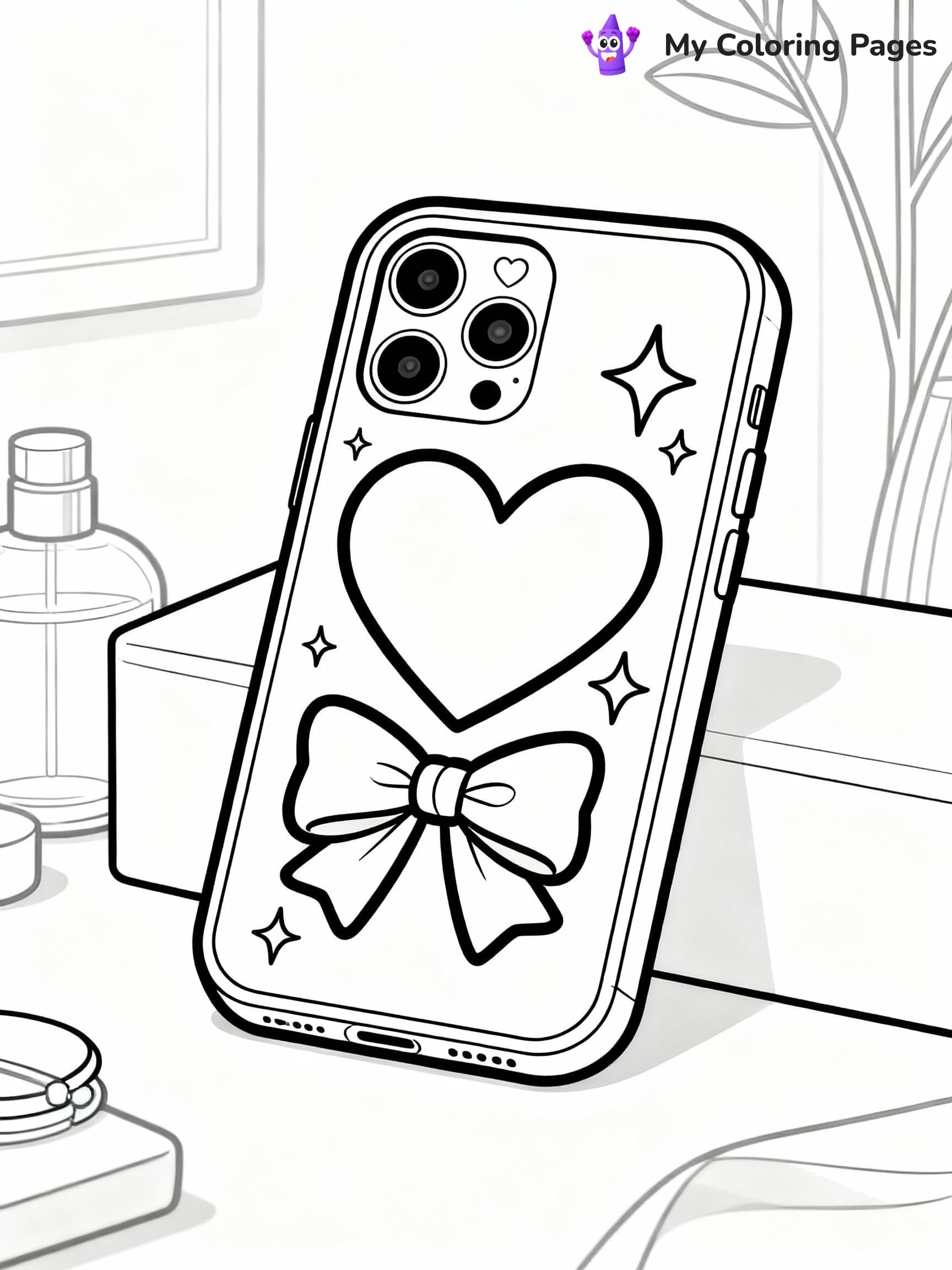 Phone Coloring Pages - 12
