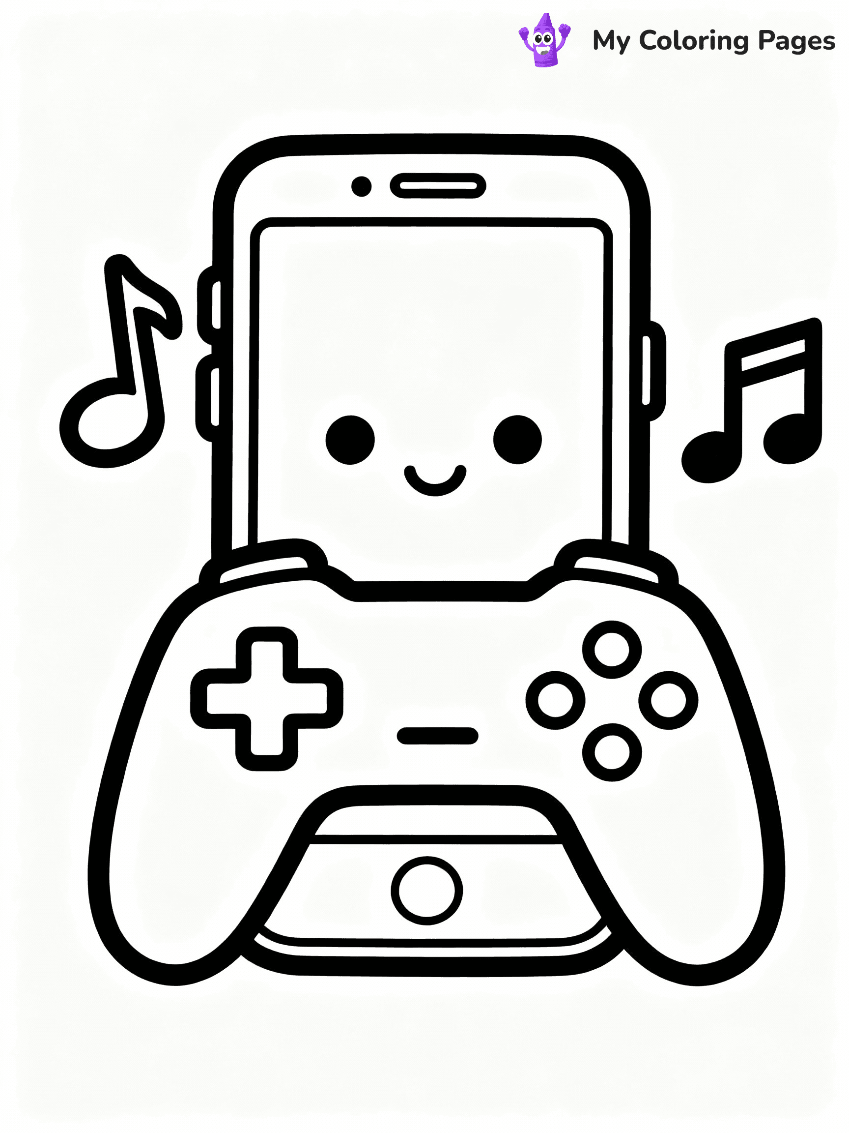 Phone Coloring Pages - 4