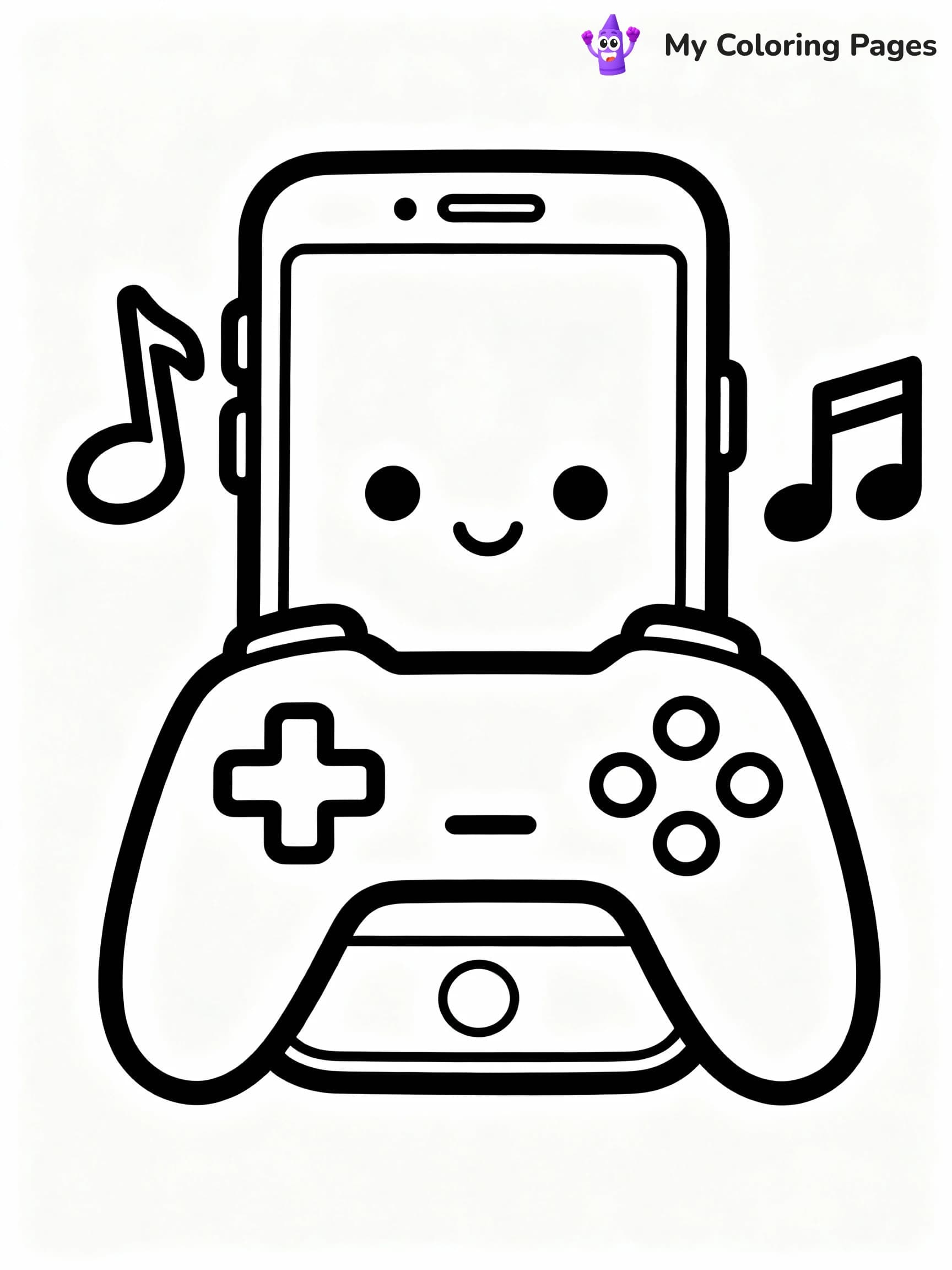Phone Coloring Pages - 4