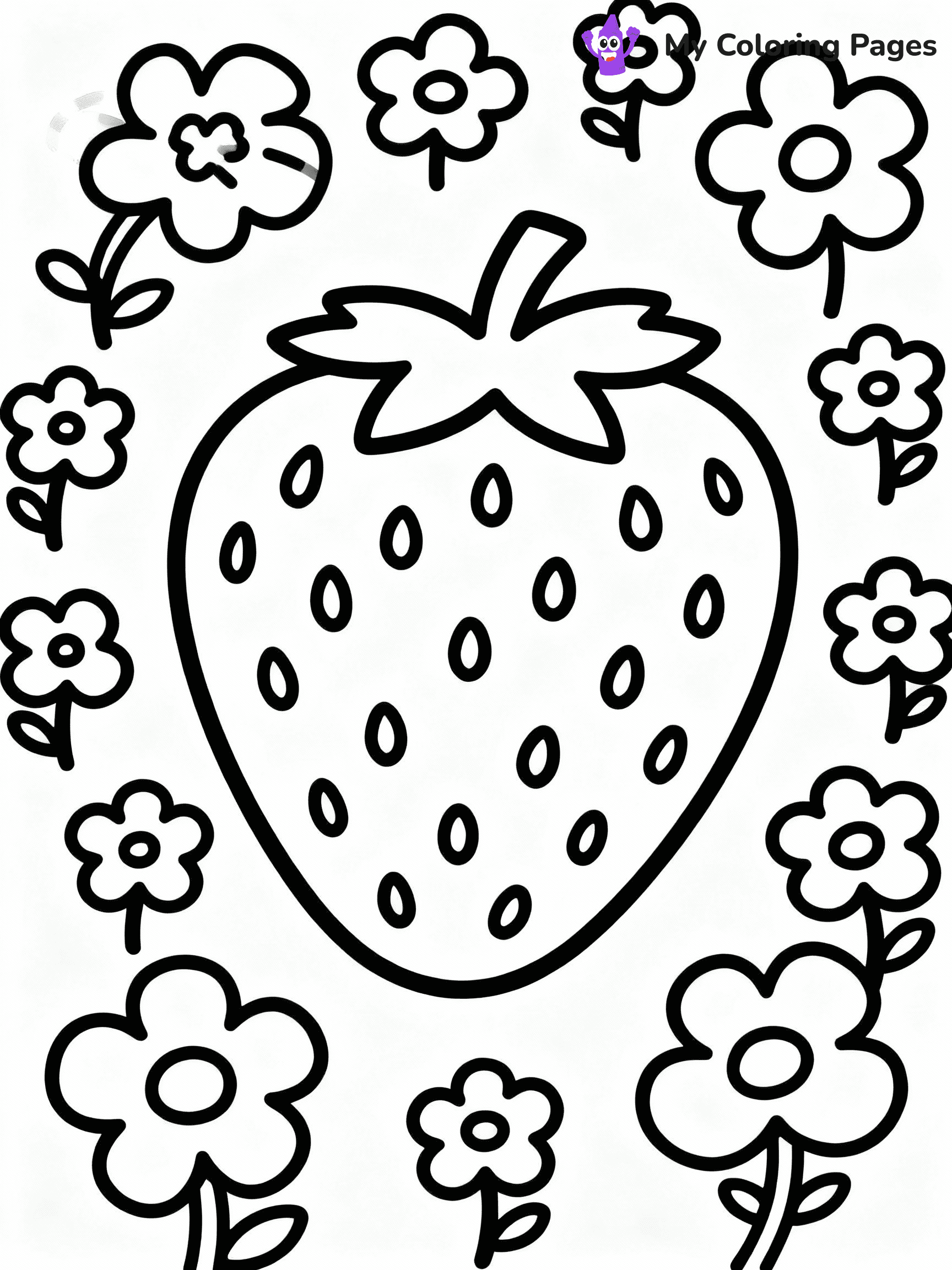 Fruit Coloring Pages - 17