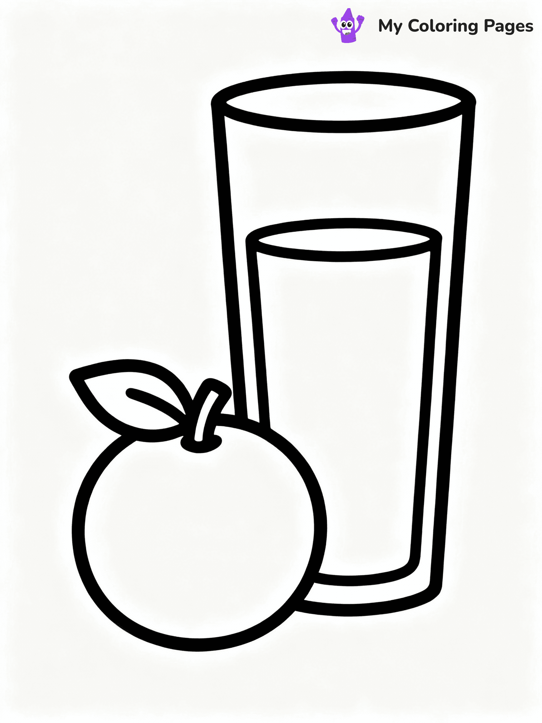 Fruit Coloring Pages - 1
