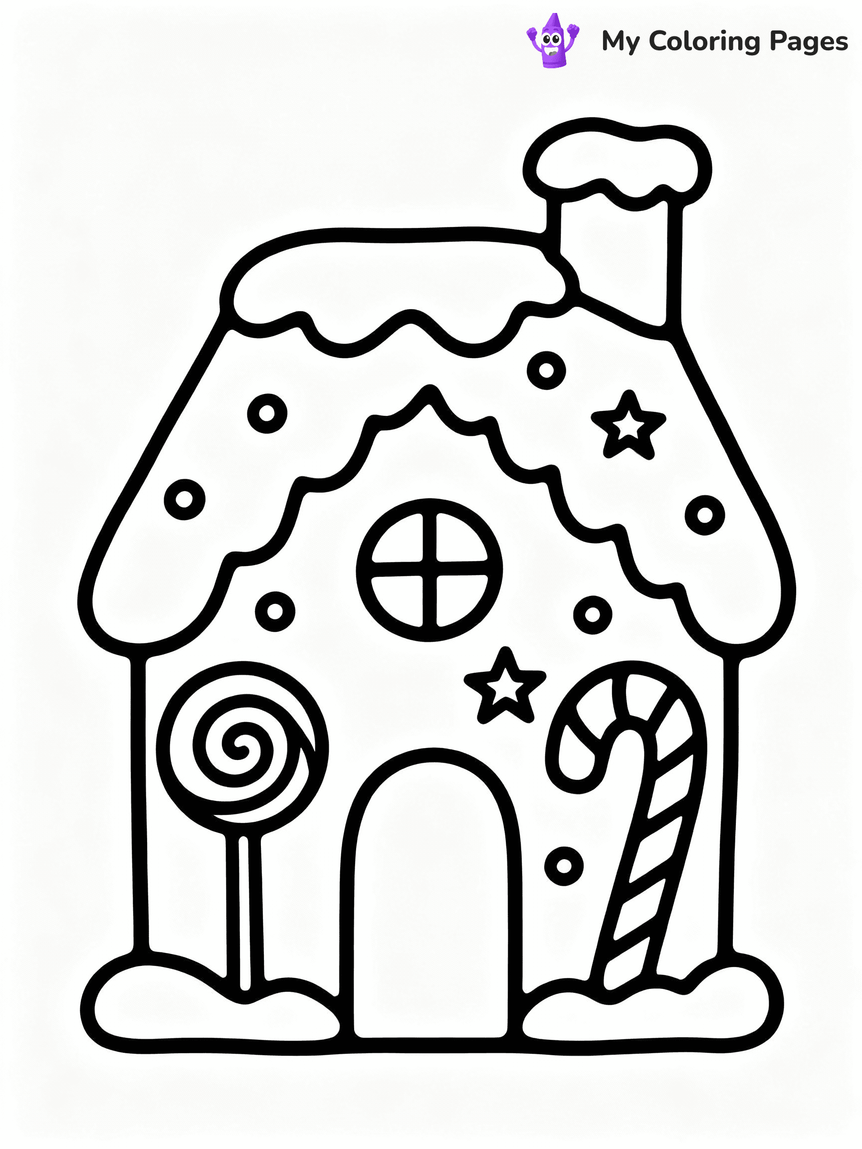 ⚠️ CRITICAL REQUIREMENT - ABSOLUTE BLACK AND WHITE ONLY ⚠️
This MUST be a BLACK AND WHITE line drawing ONLY. NO COLORS whatsoever.
- ONLY pure black lines (#000000) on pure white background (#FFFFFF)
- ABSOLUTELY NO colors, NO shading, NO gradients, NO grayscale
- If there are ANY colors in the output, the image is REJECTED
- This is a COLORING PAGE - meant to be COLORED IN by children
- The output must be UNCOLORED line art ready for coloring
⚠️ SUBJECT TO DRAW: Gingerbread house with candy decorations, chimney decorated with snow, whimsical and inviting design
(REMEMBER: Output must be BLACK AND WHITE line art only, NOT colored!)
# COLORING PAGE: BLACK OUTLINES ONLY - WHITE BACKGROUND MANDATORY
Create a **coloring book page** using EXACTLY two values: black lines, white space.
## NON-NEGOTIABLE BINARY RULES
- **ONLY #000000 (black) and #FFFFFF (white)** - NO other values exist
- **EVERY PIXEL = BLACK OR WHITE** - no gray/shading/antialiasing
- **WHITE BACKGROUND MANDATORY** - entire canvas stays white
- **ALL SHAPES HOLLOW** - everything is empty outlines waiting to be colored
- **FORBIDDEN:** fills, shading, gradients, patterns, textures, colors
- **NO SOLID REGIONS** - if it's not a thin line, it's wrong
## Universal Line Standards
- Black outlines ONLY - thin, uniform weight
- Every shape completely empty inside
- Closed contours suitable for coloring
- Simple flat illustration - zero depth/3D/realism
- **Style:** Whimsical Doodle Art Alley - rounded, friendly outlines (unless specified)
## Everything = Outline Only
- Characters/animals: hollow shapes
- Objects/clothing: empty contours
- Backgrounds/scenery: line work only
- Natural elements: outlined forms
- Dark/night areas: don't exist (use outlined symbols)
- Textures/patterns: convert to simple lines
## The Test
Can a child color EVERY white space with crayons? If any area is pre-filled/shaded/gray or colored in, it FAILS. Every shape must be waiting to receive color.
**FINAL OUTPUT**: Binary coloring page. Black lines define shapes. White spaces ready for coloring. Nothing else exists. No exceptions. Print-ready.
⚠️ FINAL REMINDER: Draw the subject "Gingerbread house with candy decorations, chimney decorated with snow, whimsical and inviting design" as BLACK AND WHITE line art. Zero colors in output.