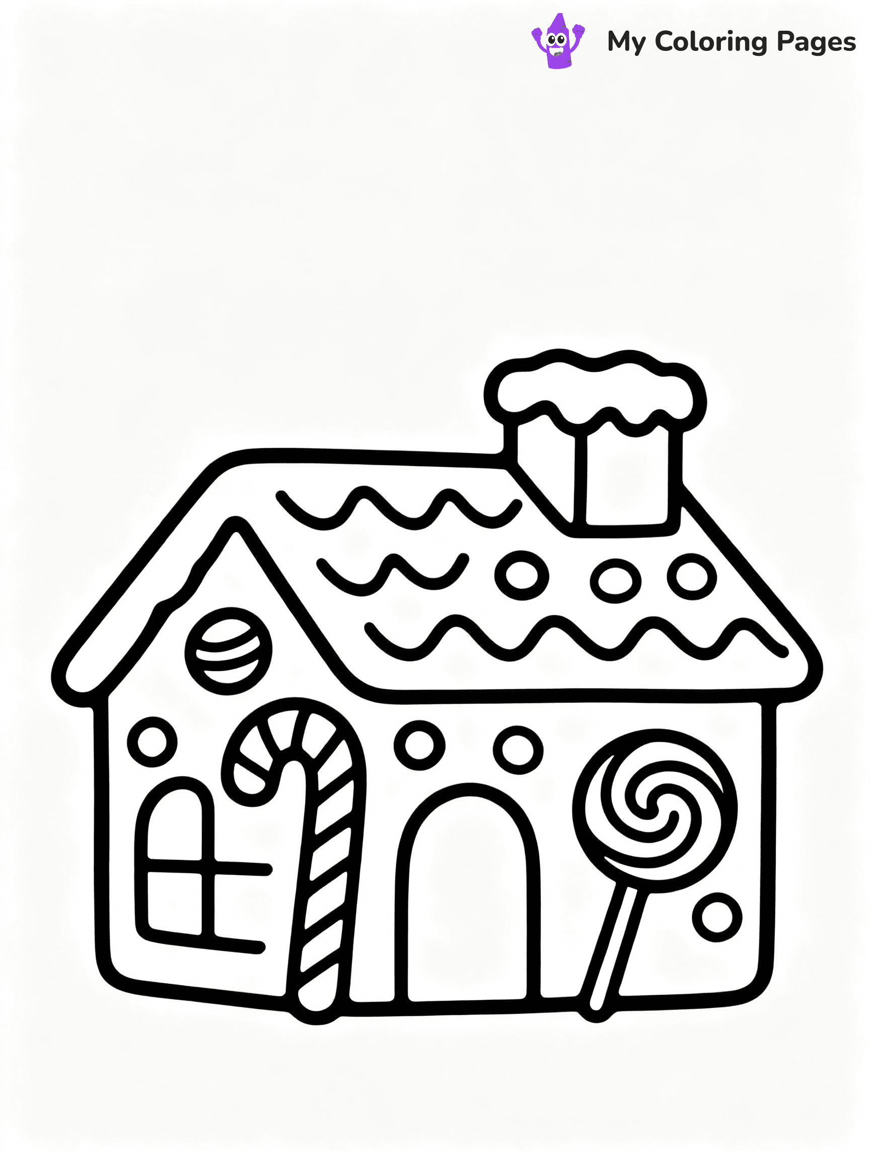 ⚠️ CRITICAL REQUIREMENT - ABSOLUTE BLACK AND WHITE ONLY ⚠️
This MUST be a BLACK AND WHITE line drawing ONLY. NO COLORS whatsoever.
- ONLY pure black lines (#000000) on pure white background (#FFFFFF)
- ABSOLUTELY NO colors, NO shading, NO gradients, NO grayscale
- If there are ANY colors in the output, the image is REJECTED
- This is a COLORING PAGE - meant to be COLORED IN by children
- The output must be UNCOLORED line art ready for coloring
⚠️ SUBJECT TO DRAW: Gingerbread house with candy decorations, chimney decorated with snow, whimsical and inviting design
(REMEMBER: Output must be BLACK AND WHITE line art only, NOT colored!)
# COLORING PAGE: BLACK OUTLINES ONLY - WHITE BACKGROUND MANDATORY
Create a **coloring book page** using EXACTLY two values: black lines, white space.
## NON-NEGOTIABLE BINARY RULES
- **ONLY #000000 (black) and #FFFFFF (white)** - NO other values exist
- **EVERY PIXEL = BLACK OR WHITE** - no gray/shading/antialiasing
- **WHITE BACKGROUND MANDATORY** - entire canvas stays white
- **ALL SHAPES HOLLOW** - everything is empty outlines waiting to be colored
- **FORBIDDEN:** fills, shading, gradients, patterns, textures, colors
- **NO SOLID REGIONS** - if it's not a thin line, it's wrong
## Universal Line Standards
- Black outlines ONLY - thin, uniform weight
- Every shape completely empty inside
- Closed contours suitable for coloring
- Simple flat illustration - zero depth/3D/realism
- **Style:** Whimsical Doodle Art Alley - rounded, friendly outlines (unless specified)
## Everything = Outline Only
- Characters/animals: hollow shapes
- Objects/clothing: empty contours
- Backgrounds/scenery: line work only
- Natural elements: outlined forms
- Dark/night areas: don't exist (use outlined symbols)
- Textures/patterns: convert to simple lines
## The Test
Can a child color EVERY white space with crayons? If any area is pre-filled/shaded/gray or colored in, it FAILS. Every shape must be waiting to receive color.
**FINAL OUTPUT**: Binary coloring page. Black lines define shapes. White spaces ready for coloring. Nothing else exists. No exceptions. Print-ready.
⚠️ FINAL REMINDER: Draw the subject "Gingerbread house with candy decorations, chimney decorated with snow, whimsical and inviting design" as BLACK AND WHITE line art. Zero colors in output.