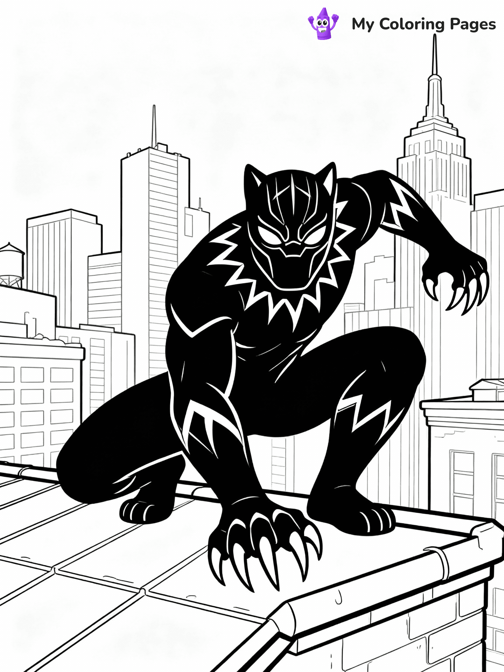 Super Hero Coloring Pages - 50